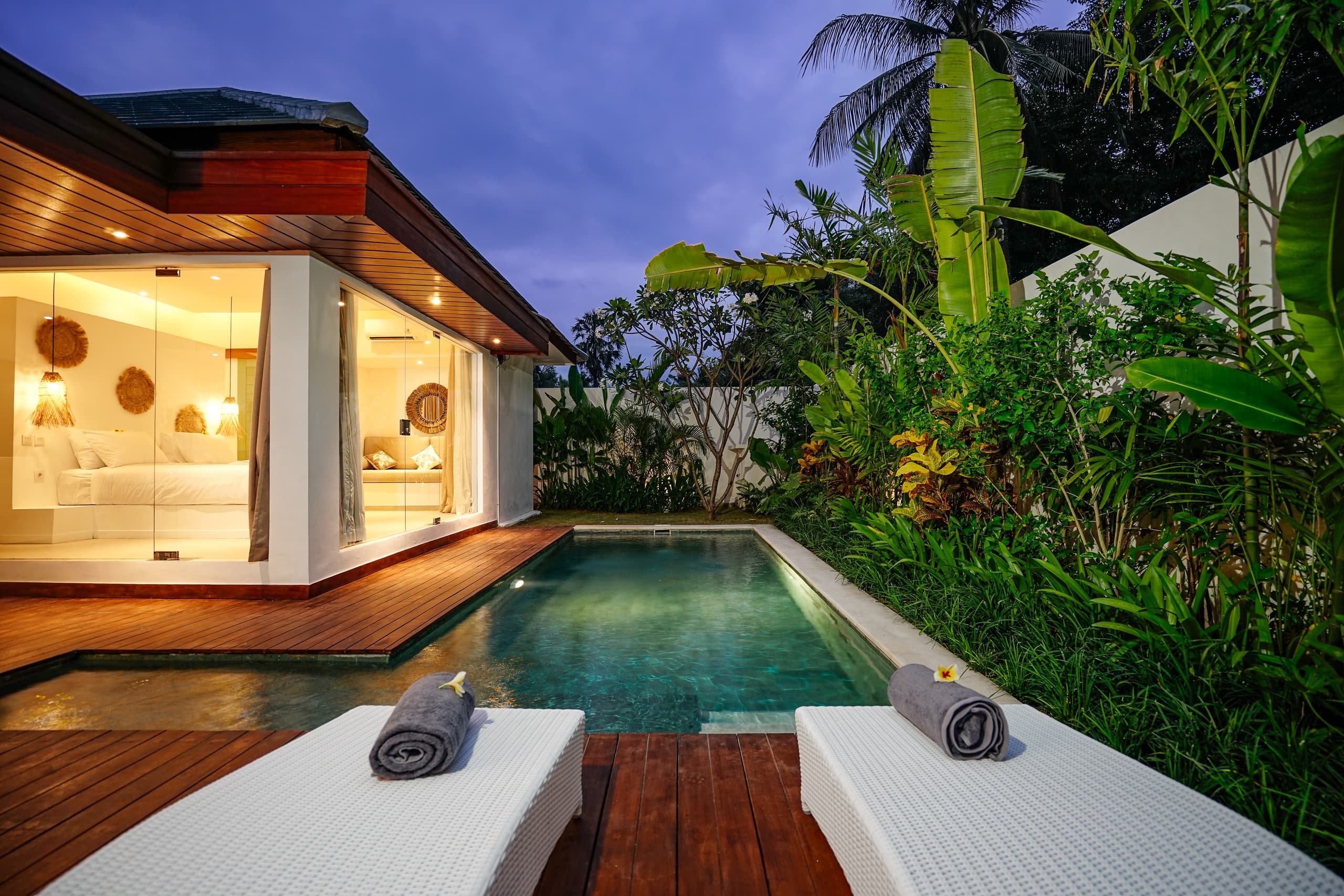 Private tropical hideaway with pool in North Bali