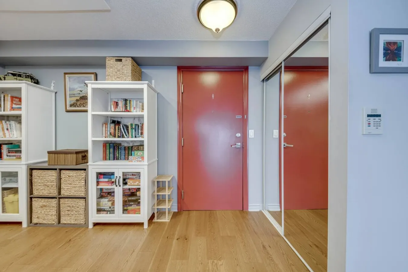 Stylish 1BR Condo Large Home Office City Views 16