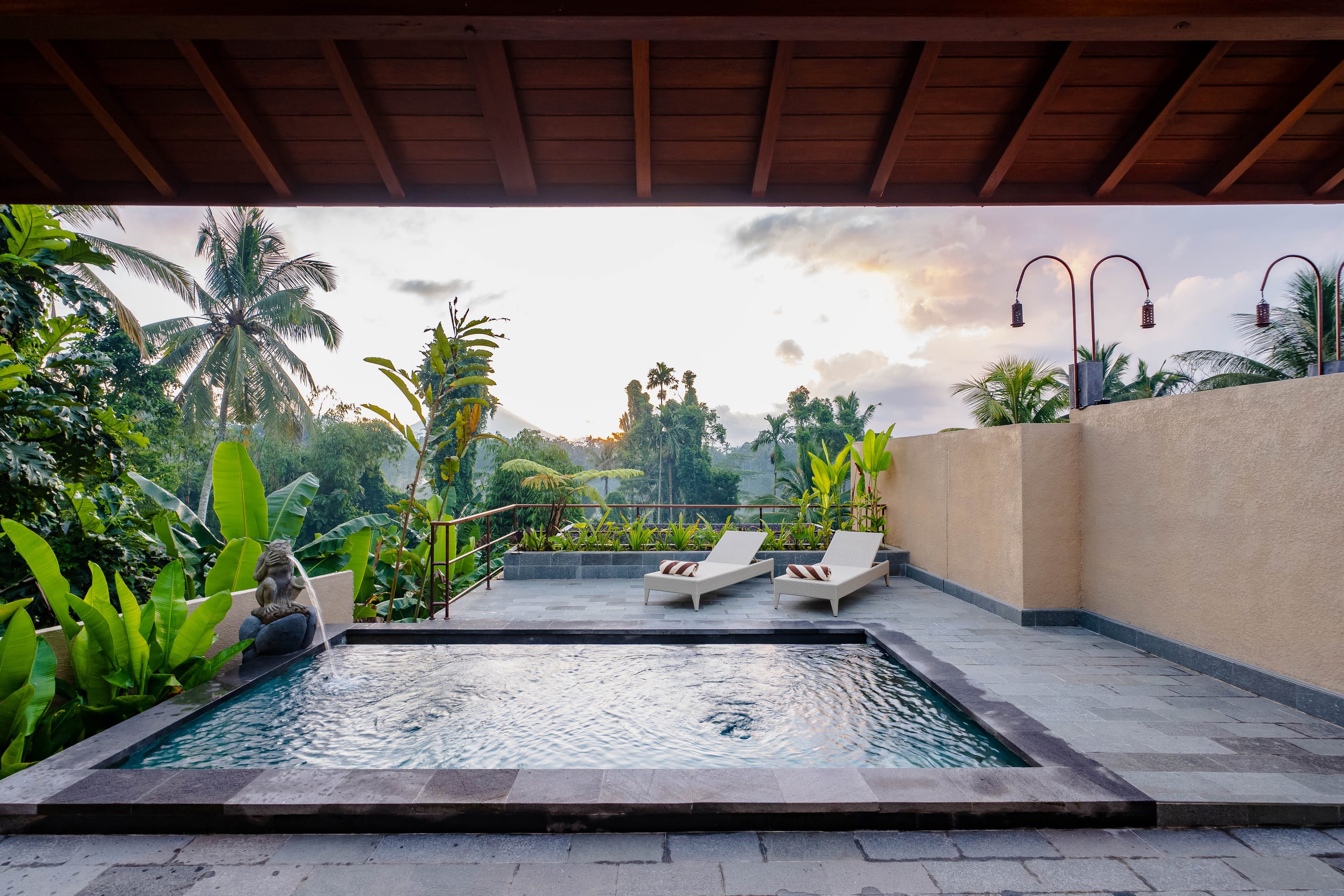 Luxury Villa Private Pool with Mount Agung view 9