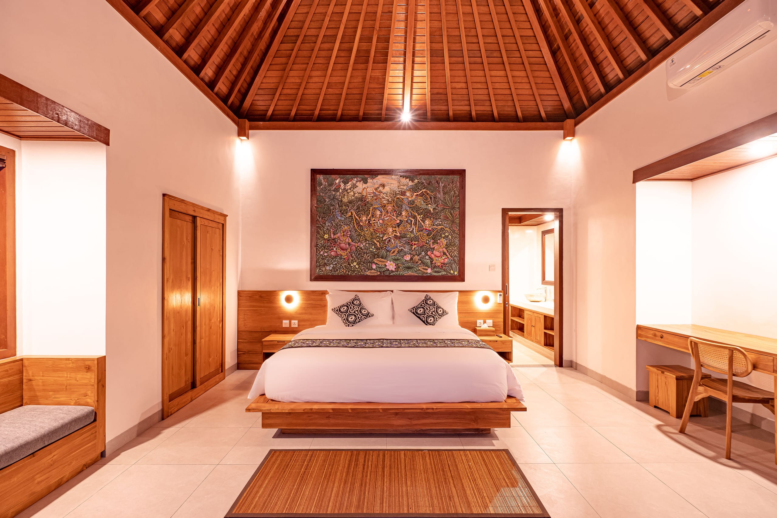 Luxury Villa Private Pool with Mount Agung view 10