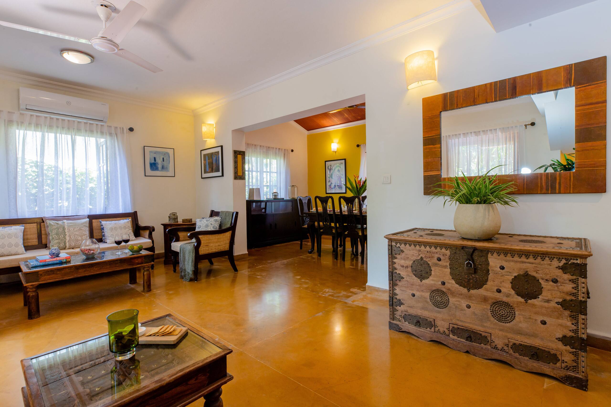 2BHK villa, 5 mins from beach 10