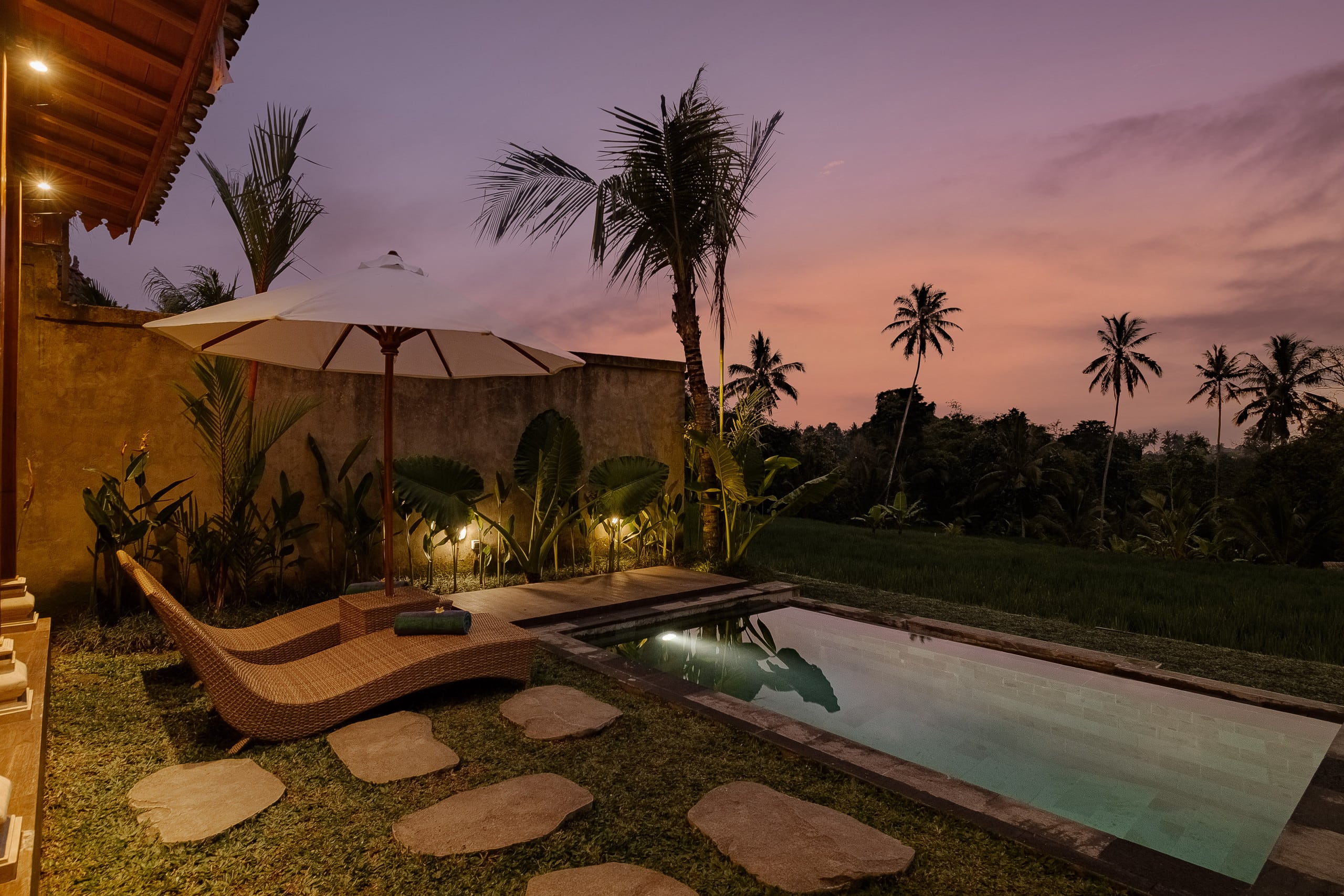 Serene Wooden Private Pool Villa w/Rice Field View 18