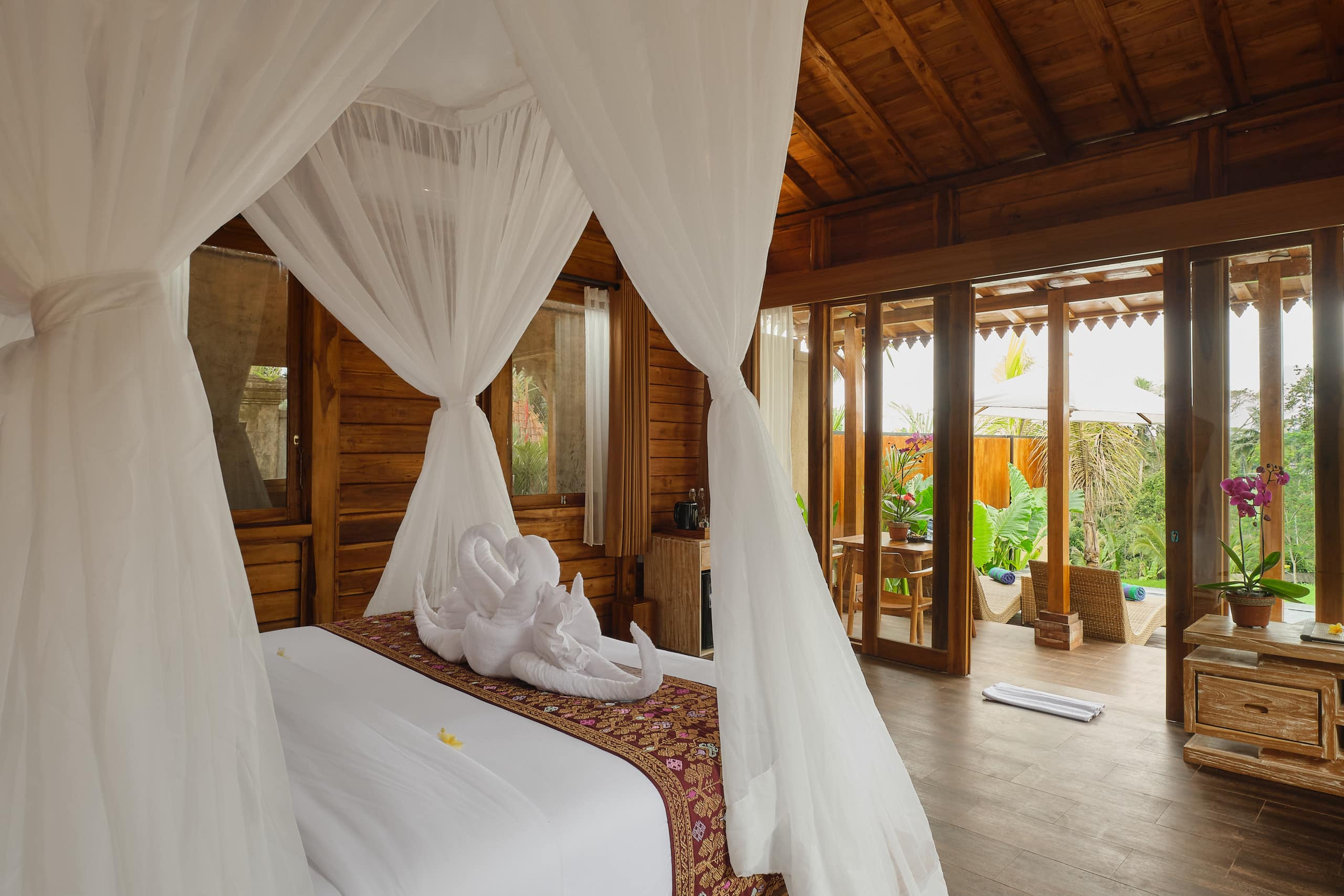 Serene Wooden Private Pool Villa w/Rice Field View 14