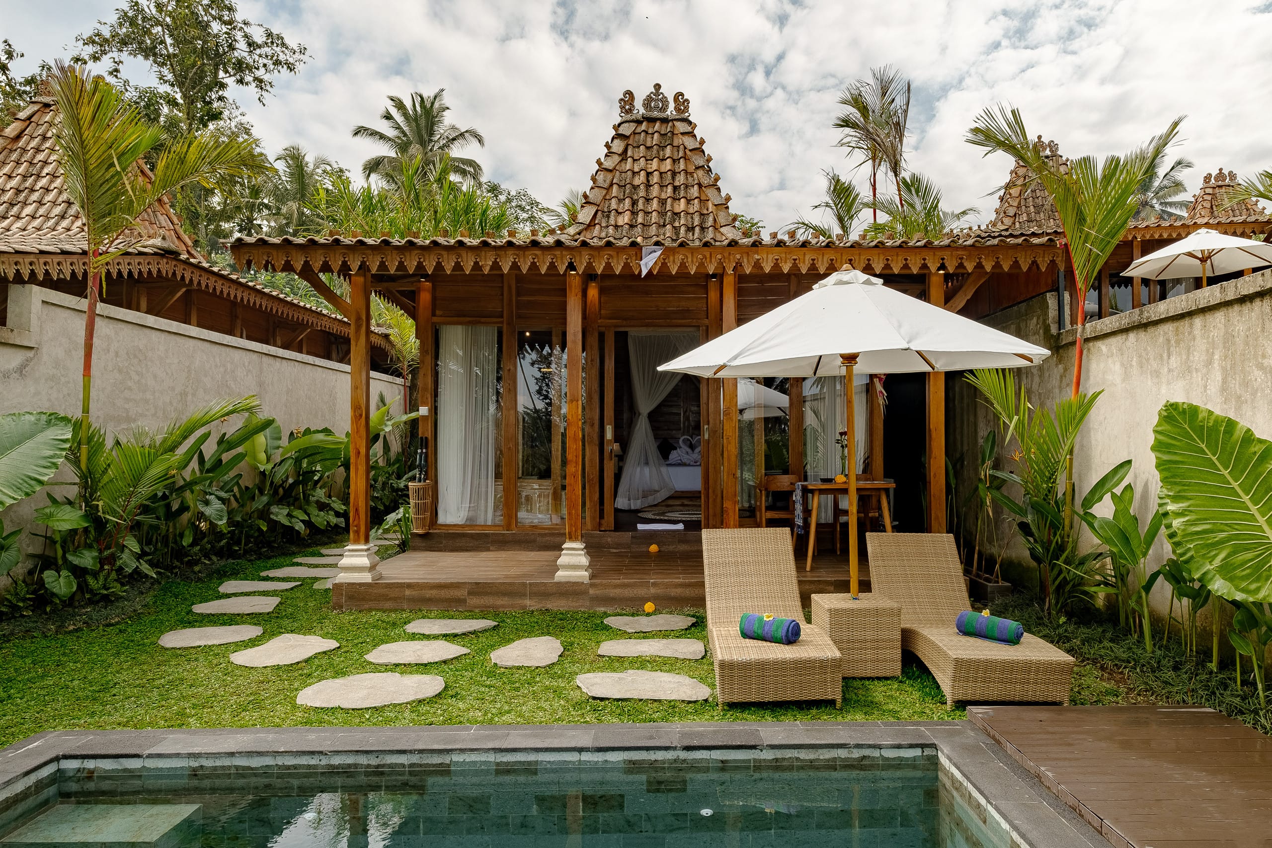 Serene Wooden Private Pool Villa w/Rice Field View — photo 4