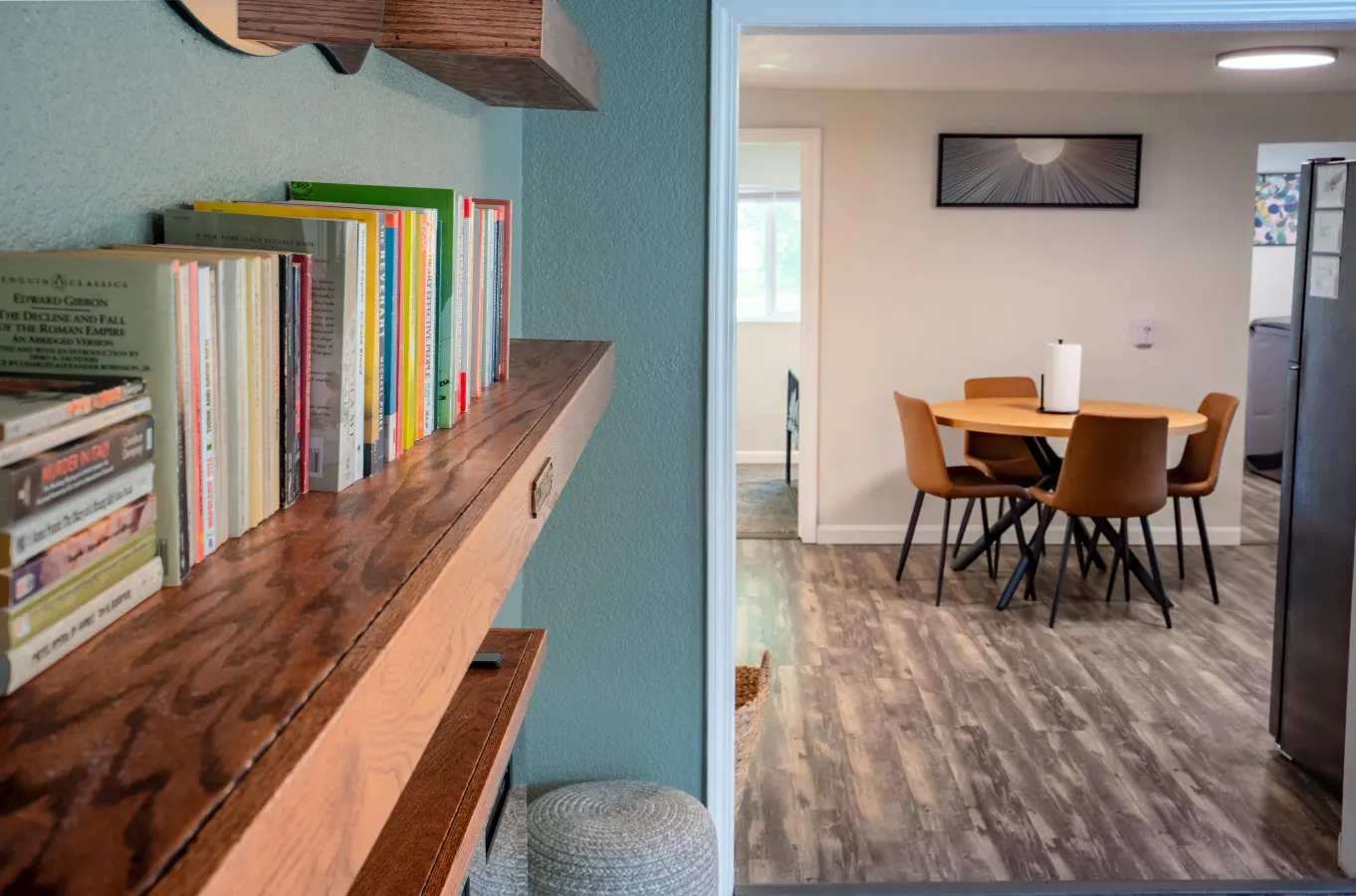 Cozy Book Nook Bungalow Modern Comfort + Retro Charm 1