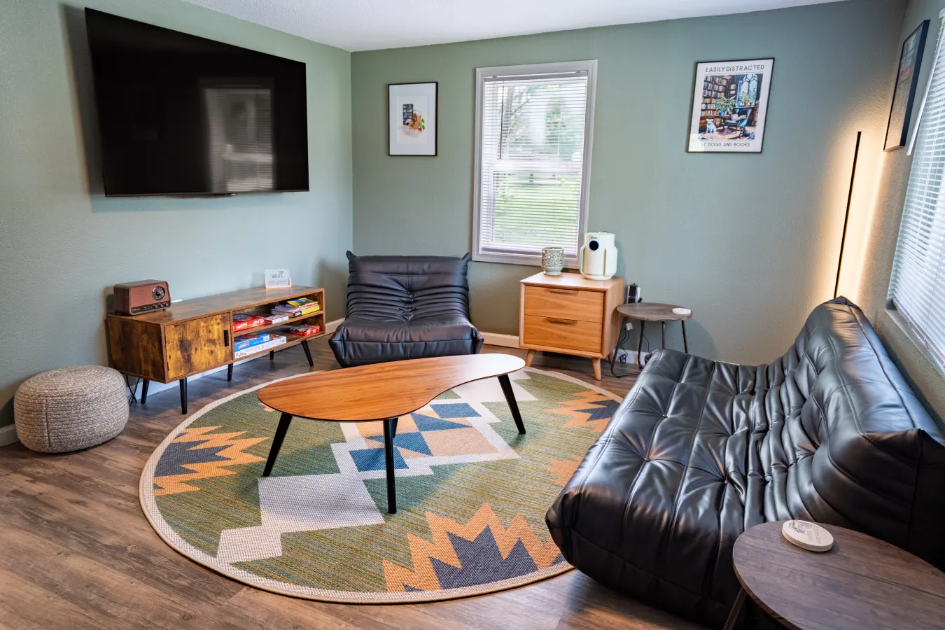 Cozy Book Nook Bungalow Modern Comfort + Retro Charm 15