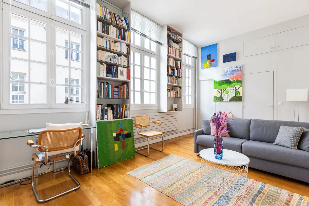 Beau studio d'artiste lumineux Haut-Marais.