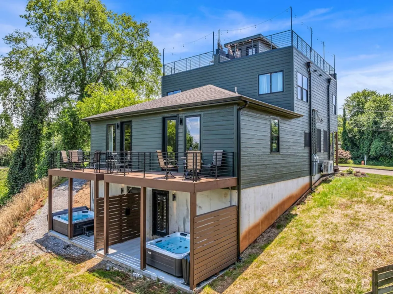 Rooftop Oasis | Hot Tub + Theater | Walkable to DT — photo 5