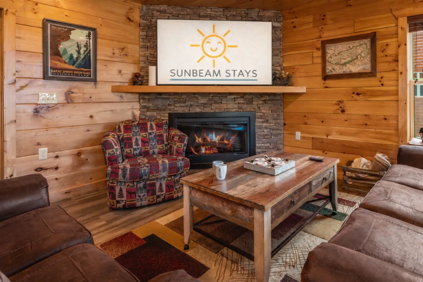 Indoor Pool IN Cabin Hot Tub Mtn Views Dogs Free 6