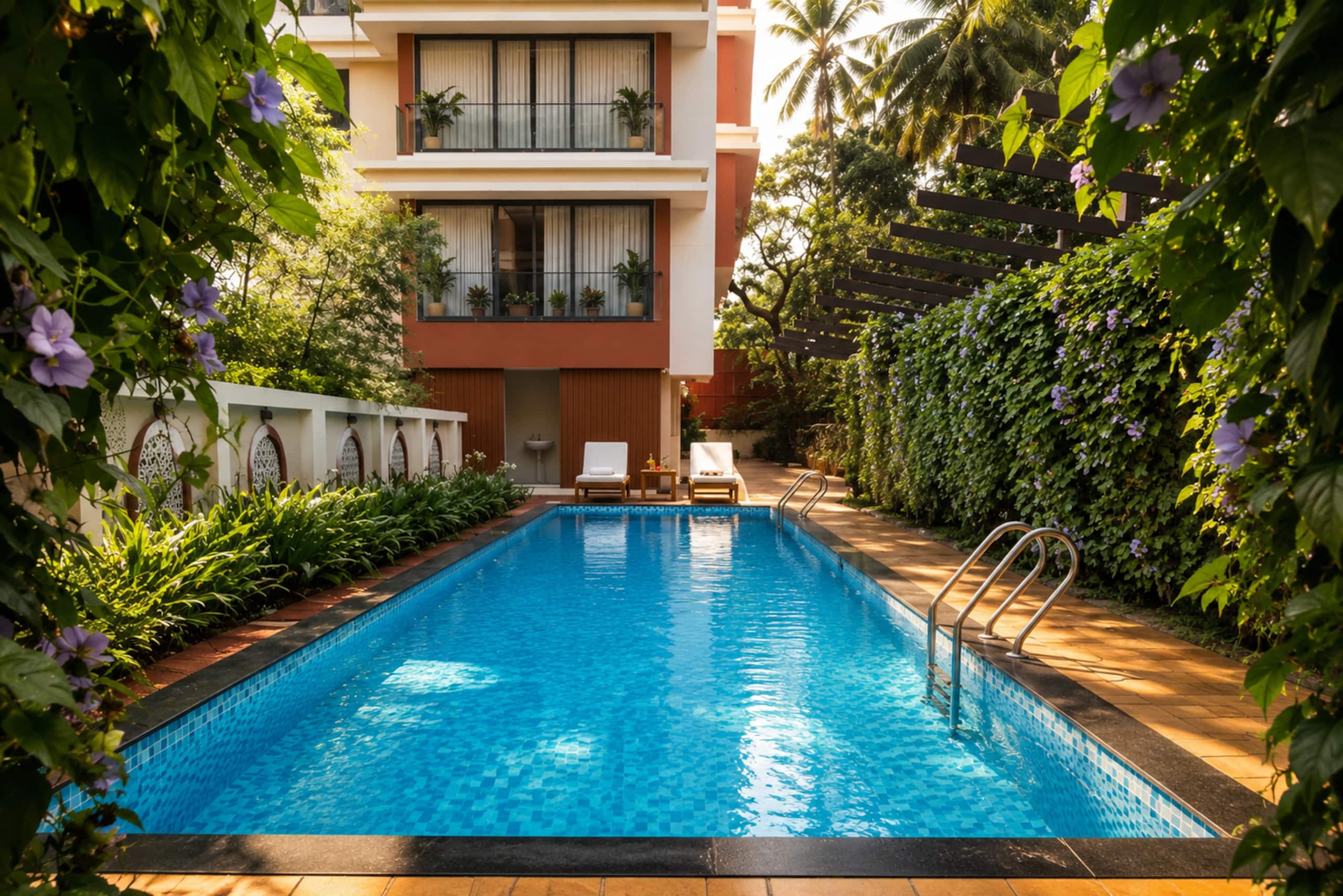 Stylish Studio Near Baga & Calangute Beach w/ Pool 26