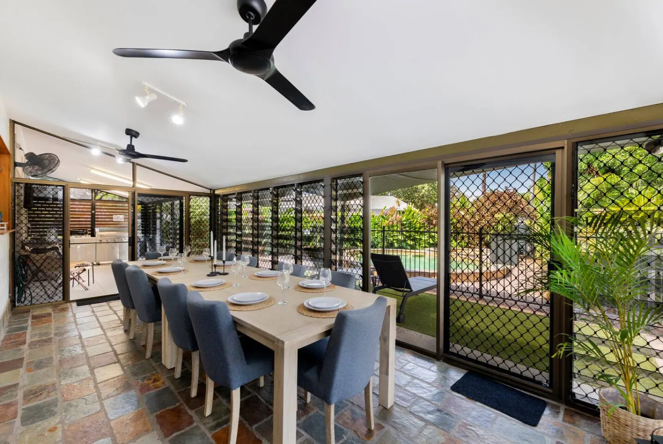 Nature's Nest: Pool ~ SPA ~ Outdoor Kitchen/Dining — photo 5