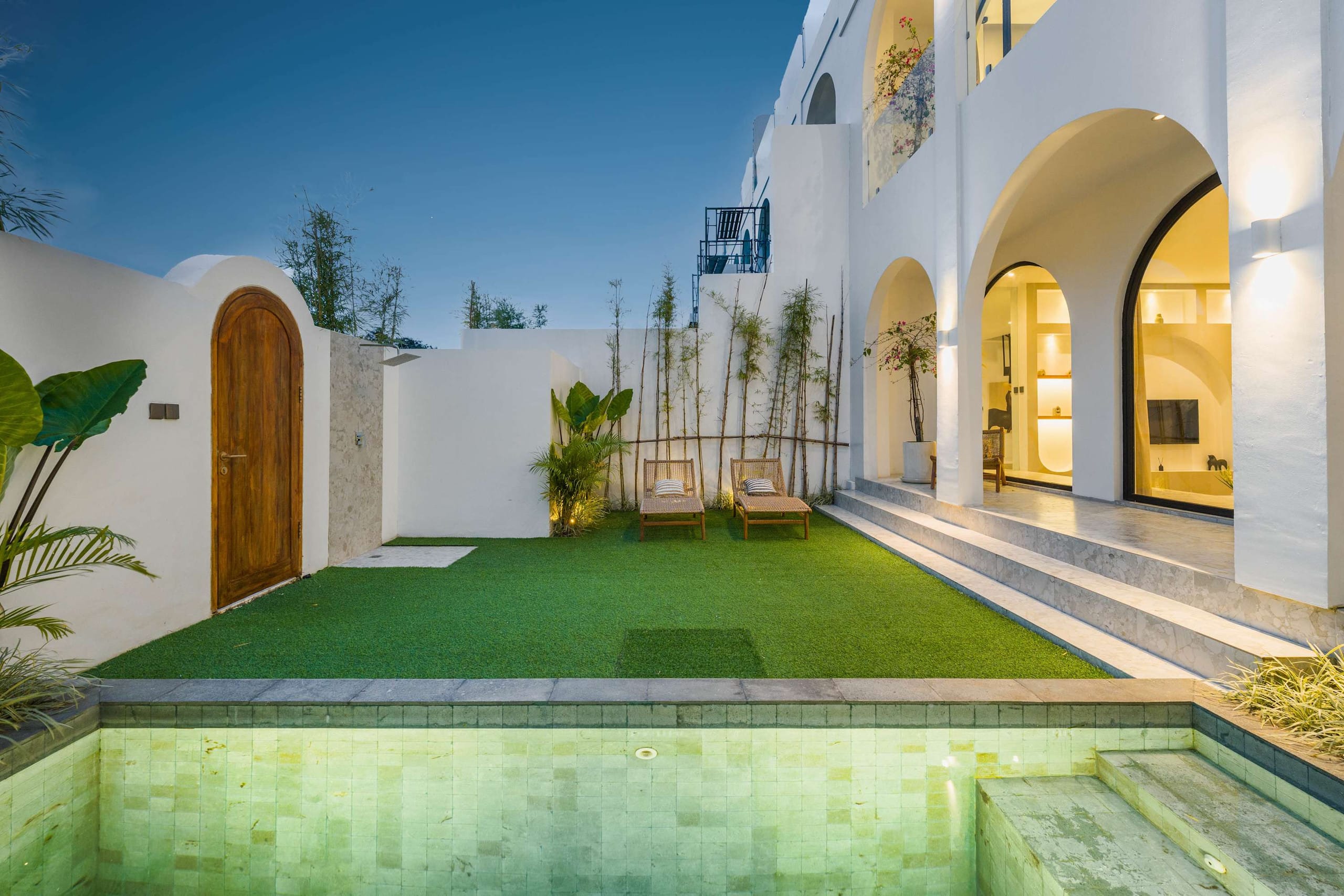 Unu Villa : Mediterranean 2BR W/ Rooftop & Pool