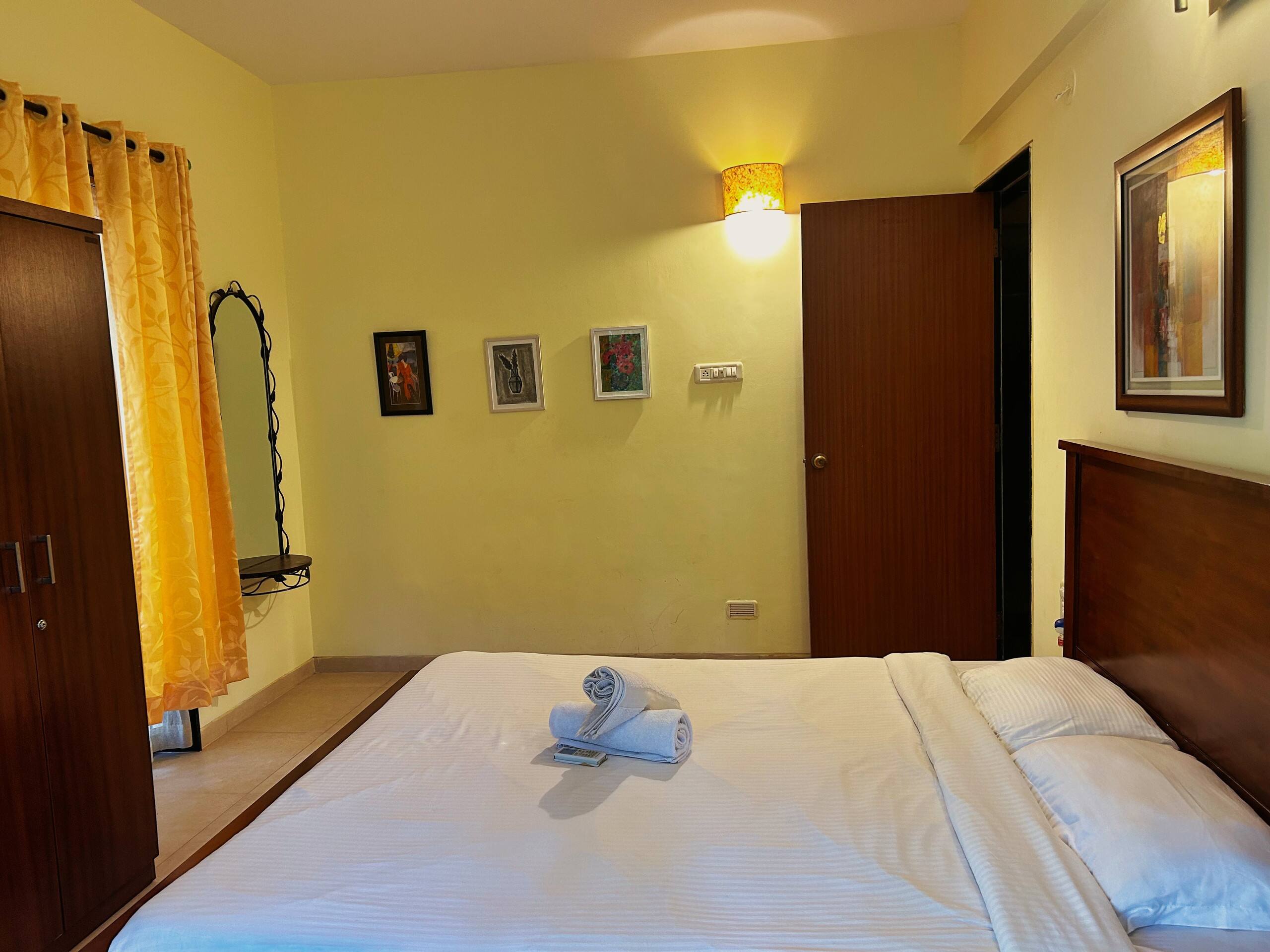 2BHK Apartment Pool facing Apt by Laze Around Us 16