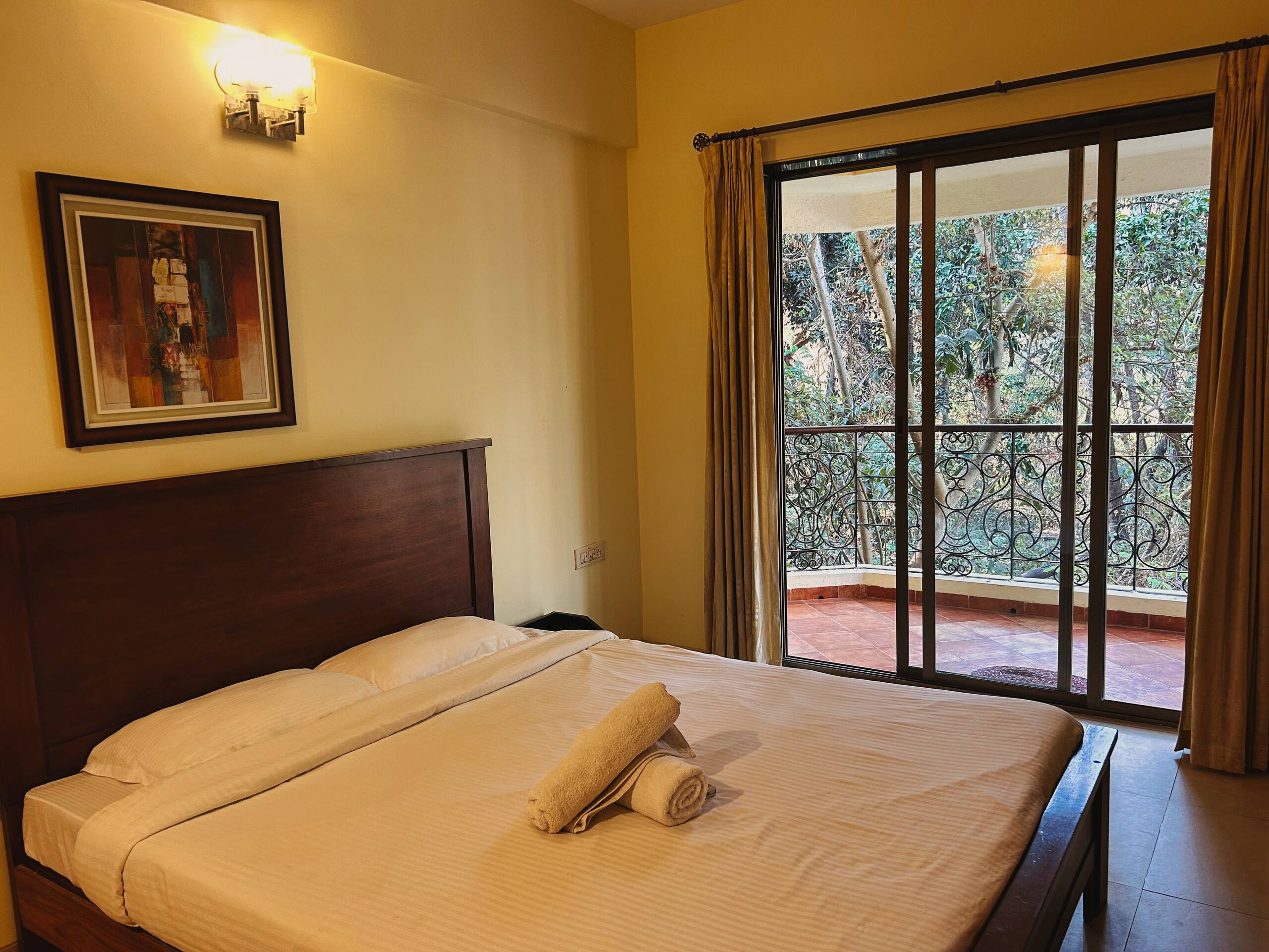 2BHK Apartment Pool facing Apt by Laze Around Us 15