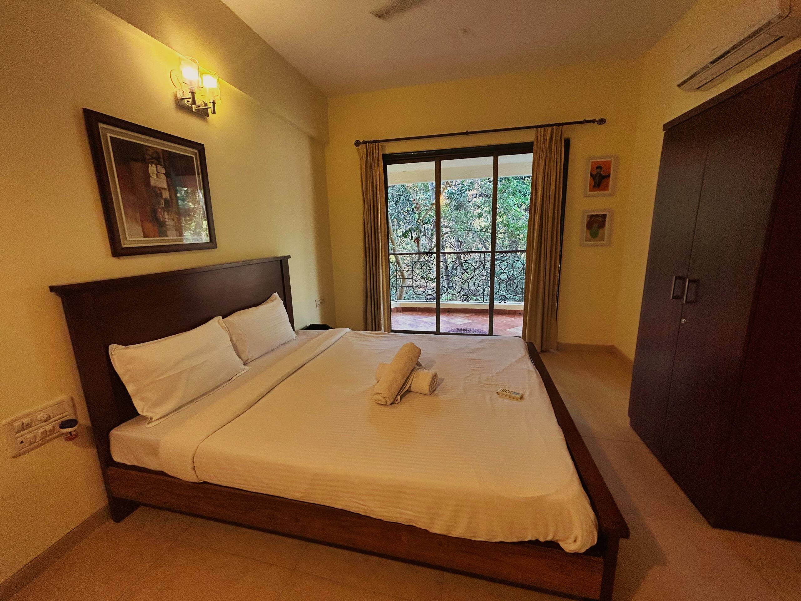 2BHK Apartment Pool facing Apt by Laze Around Us 28