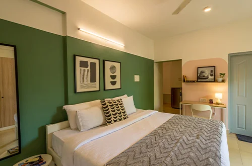 The Olive Room Cozy Ensuite Near Candolim Beach 8