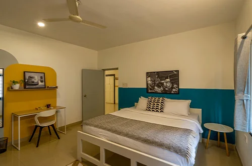 The Olive Room Cozy Ensuite Near Candolim Beach 9