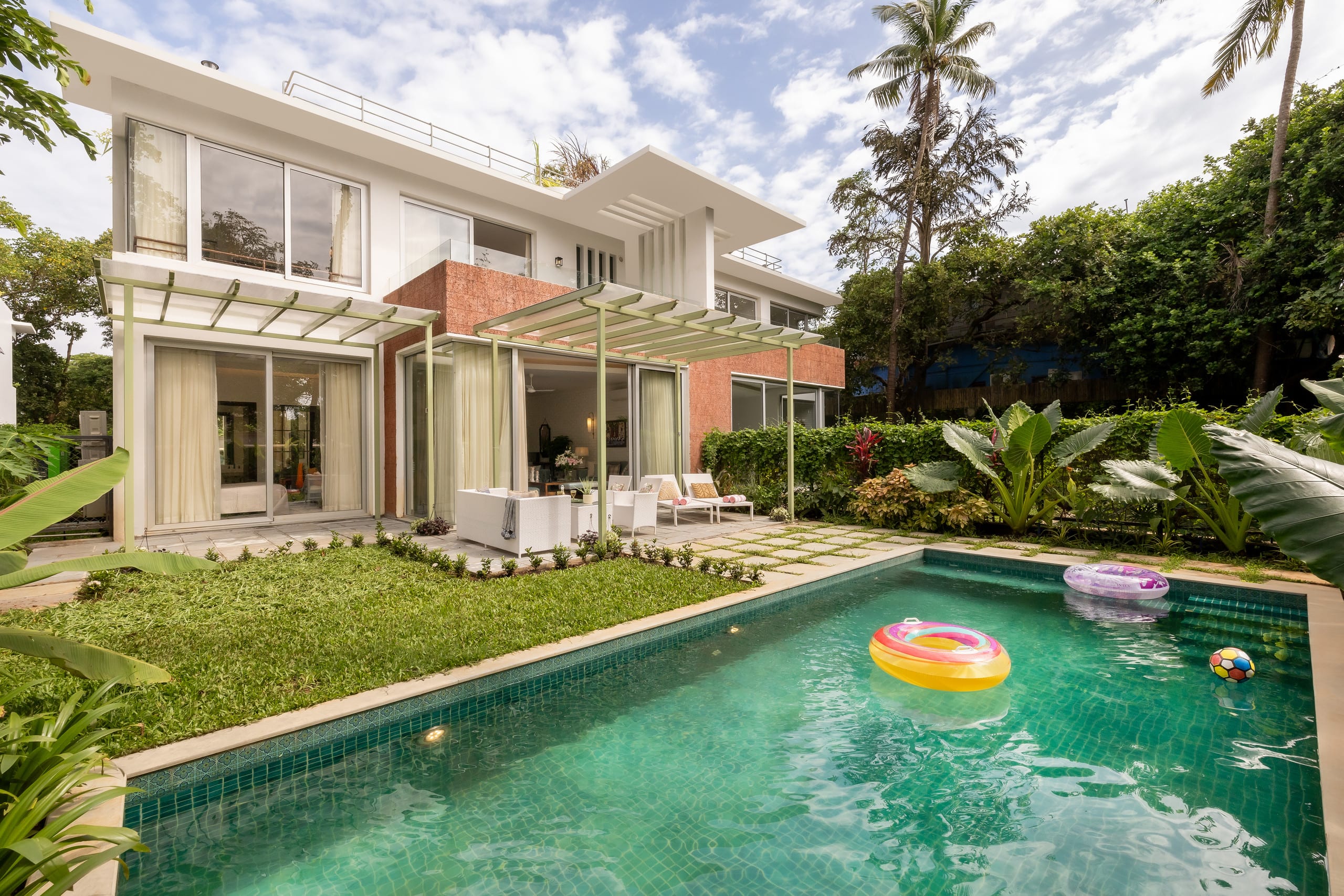 Costa 3BR Pvt Pool Villa|2mins to Vagator Beach