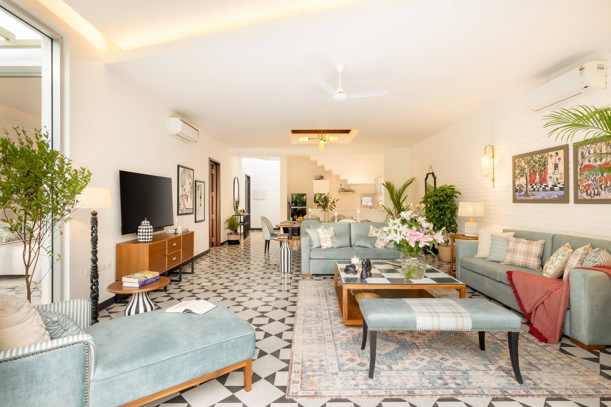 Costa 3BR Pvt Pool Villa|2mins to Vagator Beach 10