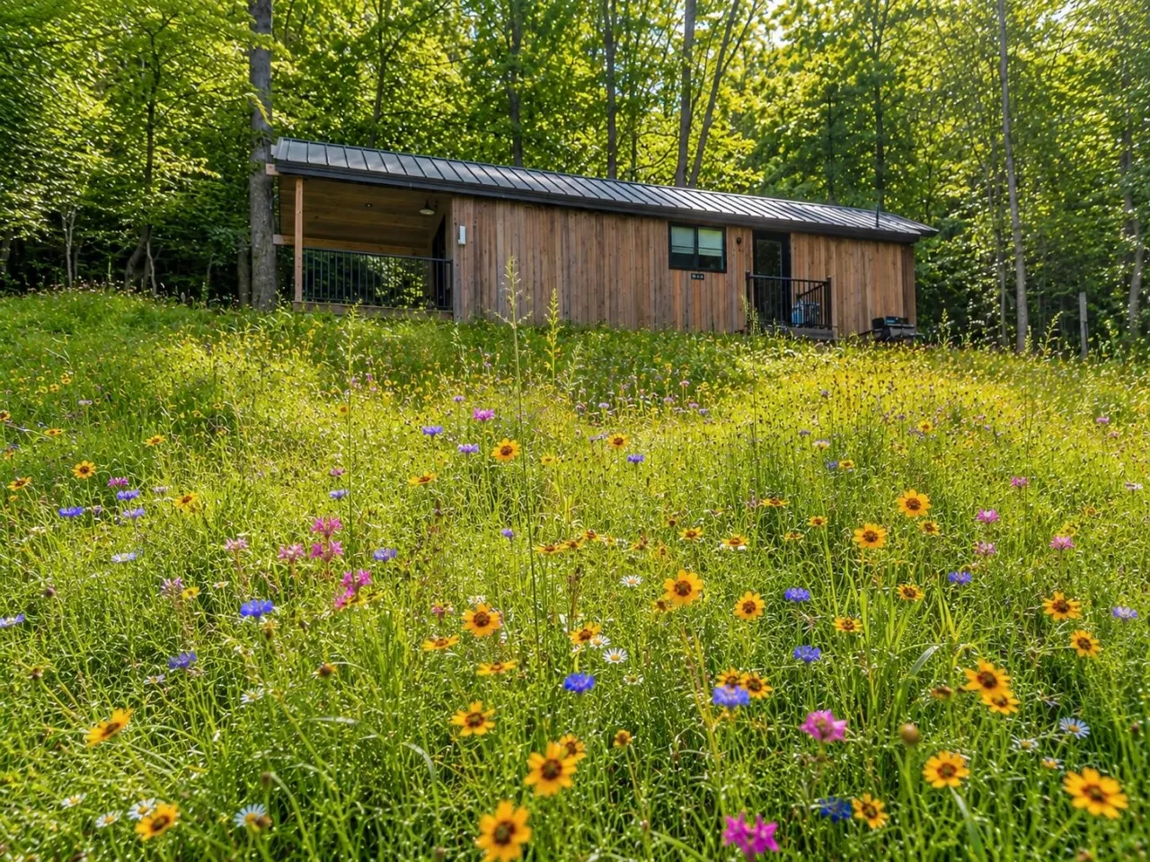 Luxury Mountain Cabin 5: Sauna, River, Chickens