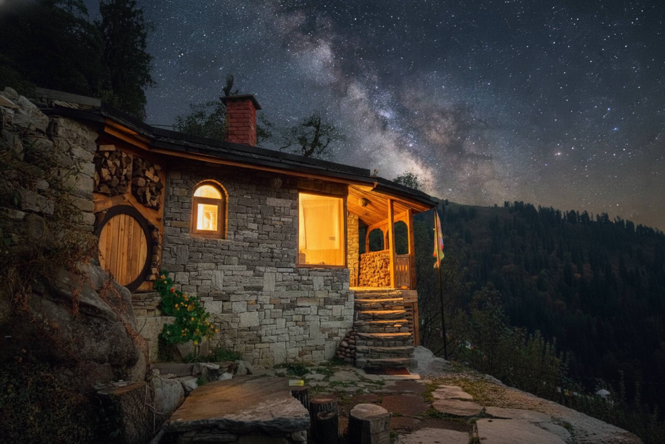 Luxury Hobbit House Hamta | Himalayan Scenic Views