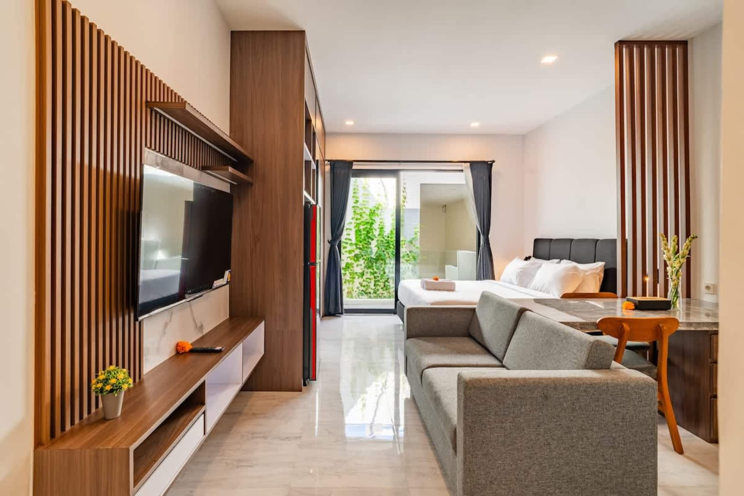 Charming 1-Bedroom Apartment in Central Seminyak