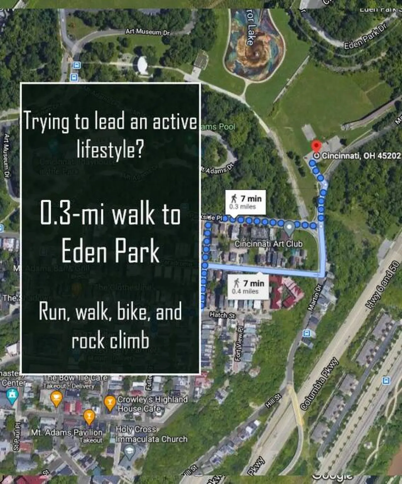 Explore Downtown and Mount Adams with River Views! 20