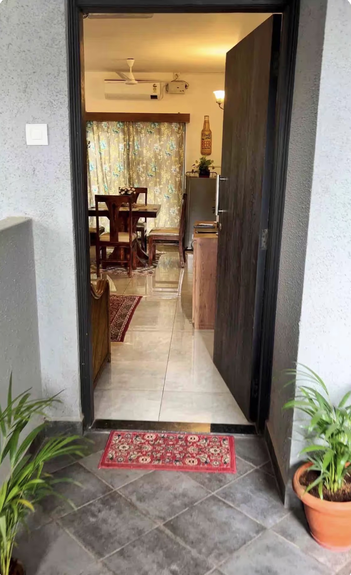 The Cider 3BHK|Beach 5 min walk|Sleeps 10|AC~Wi-Fi 7