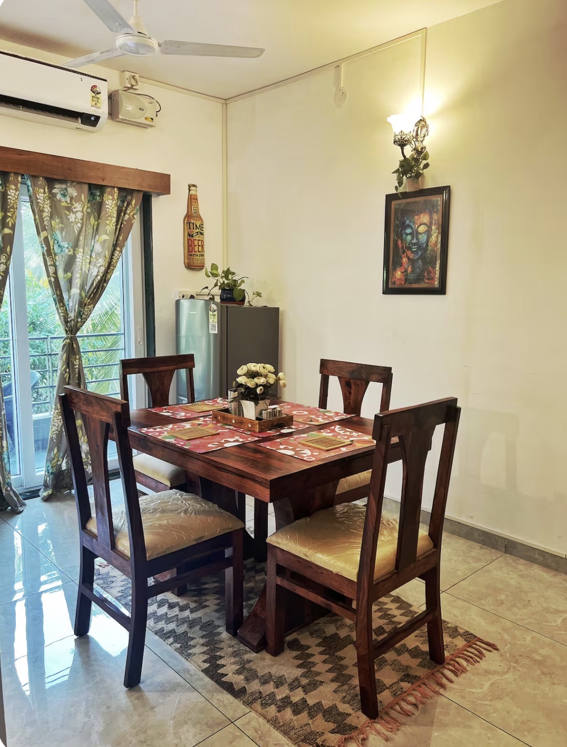 The Cider 3BHK|Beach 5 min walk|Sleeps 10|AC~Wi-Fi 8