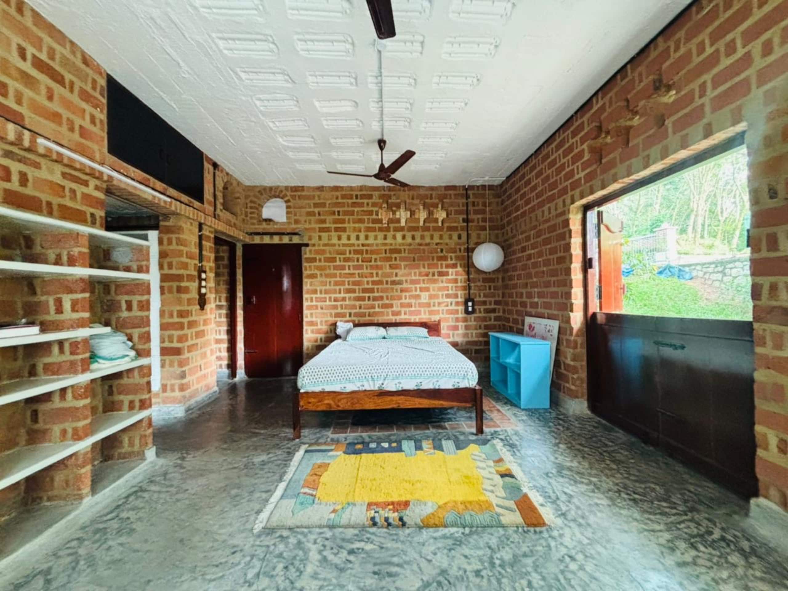 Baker-Style Eco Farm 3BHK Villa • Calm Nature Stay 24