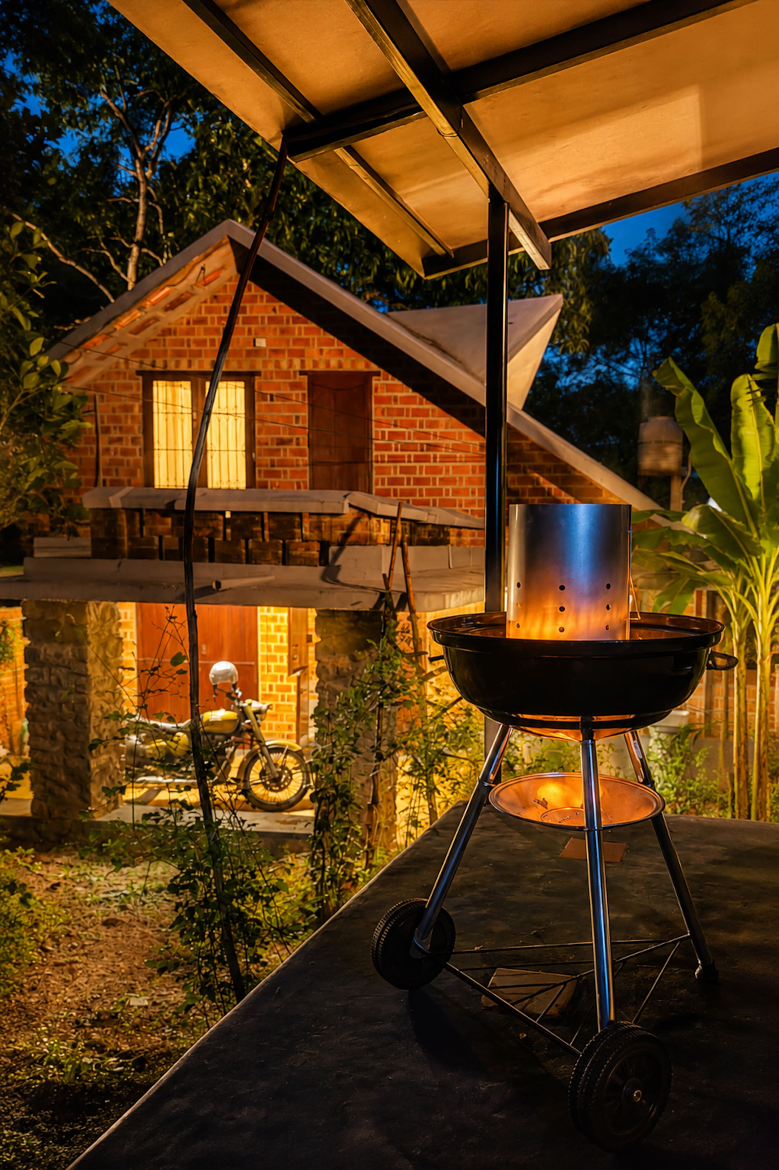 Baker-Style Eco Farm 3BHK Villa • Calm Nature Stay 40