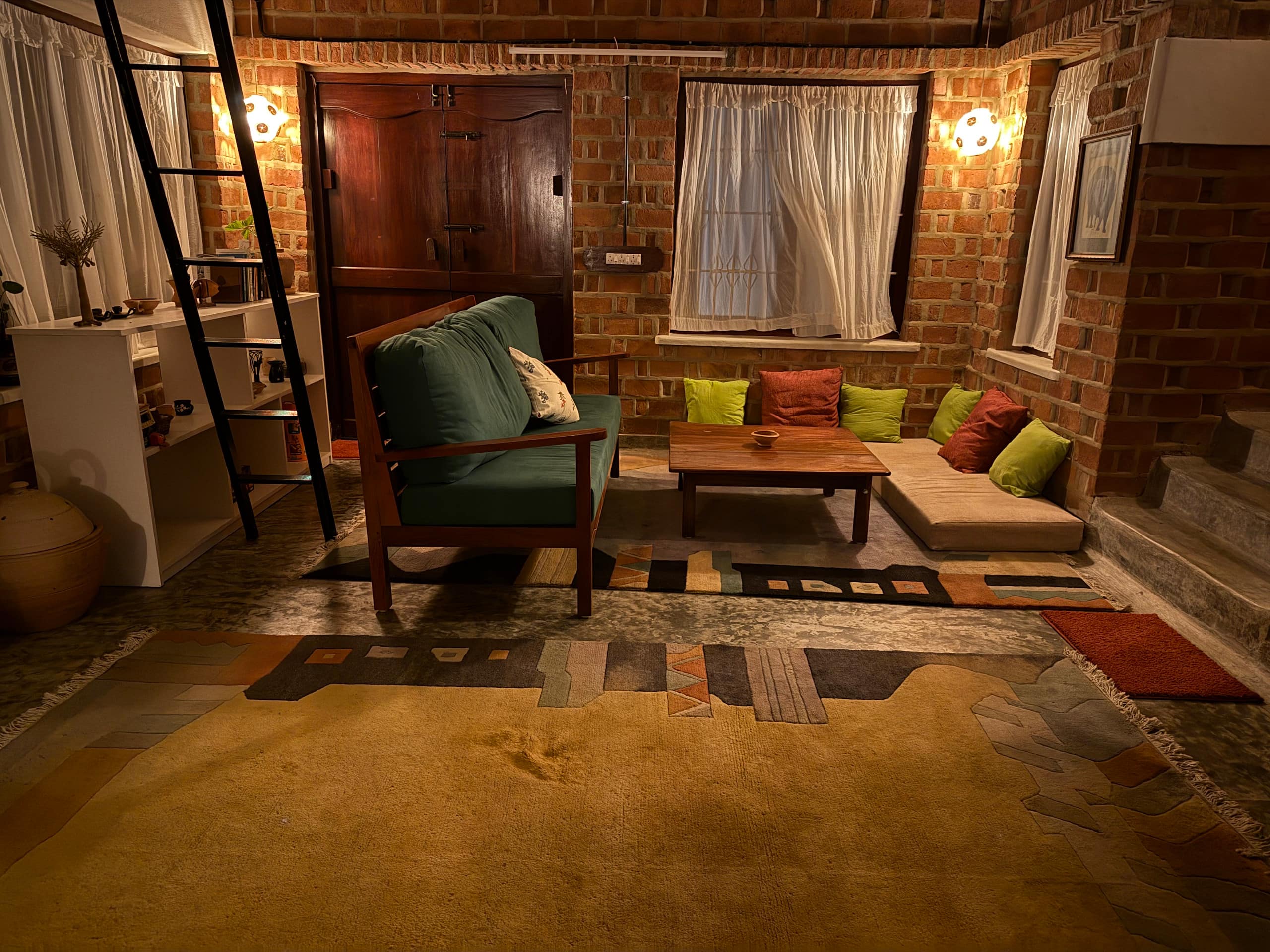 Baker-Style Eco Farm 3BHK Villa • Calm Nature Stay 3