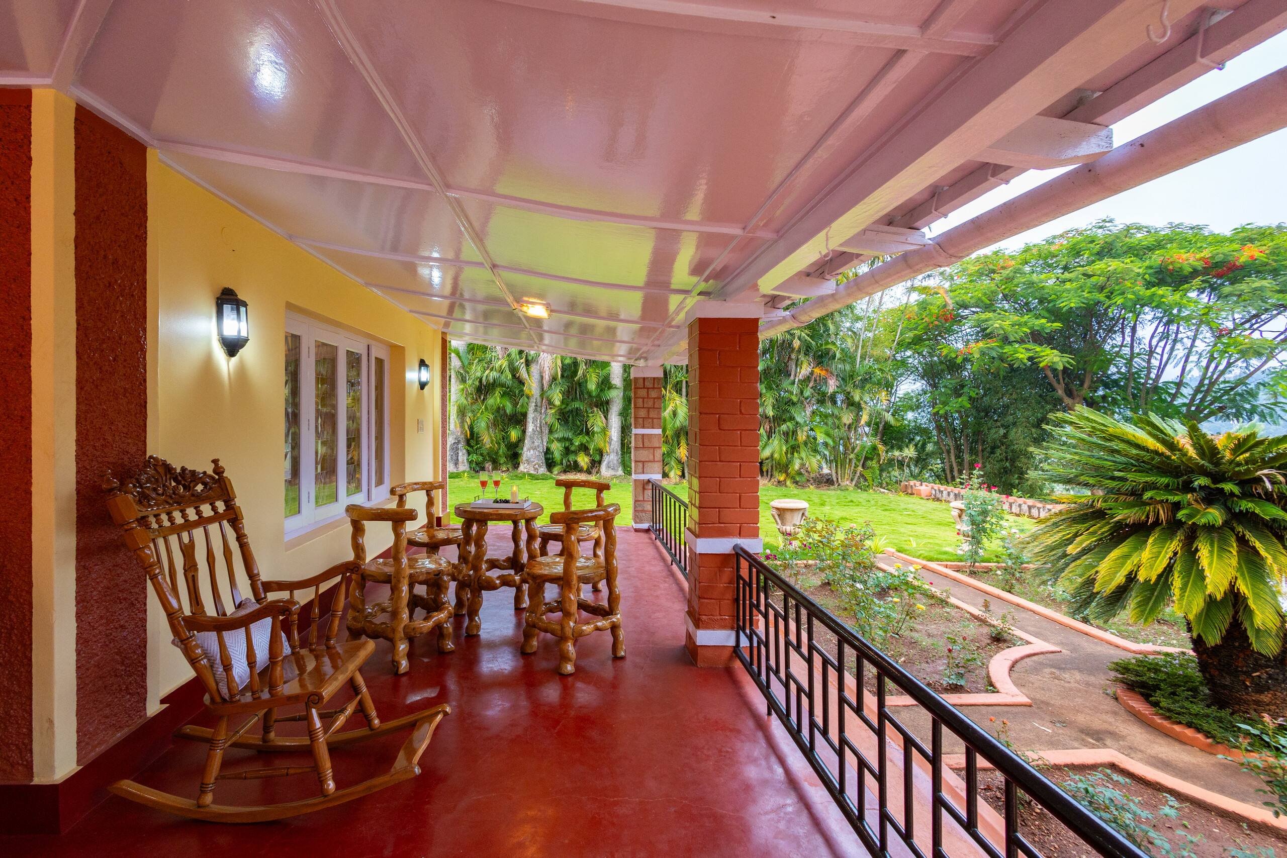 Villa W/ Garden, Sit-Out, Forest & Hill Views — photo 5