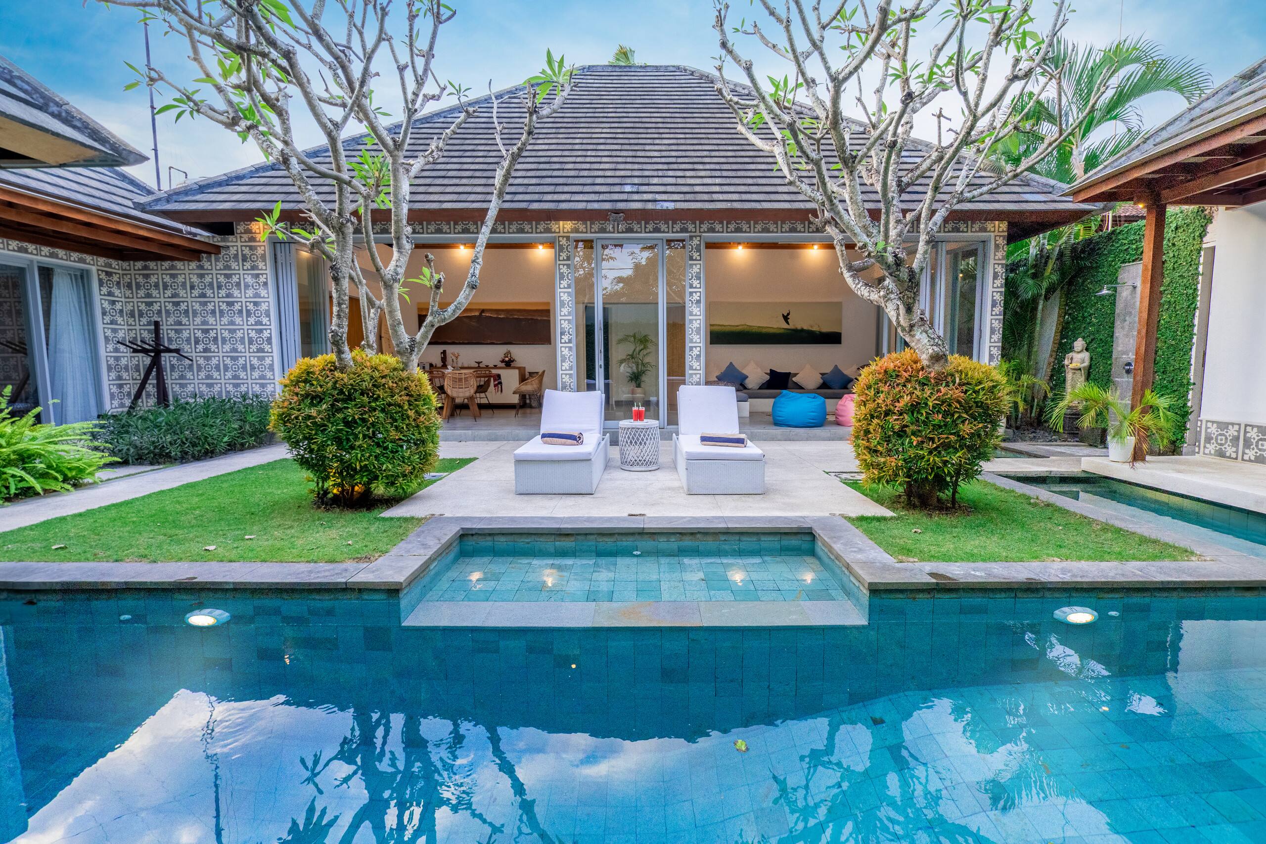 Villa Becca 4 Bedroom Enclosed Living at Seminyak