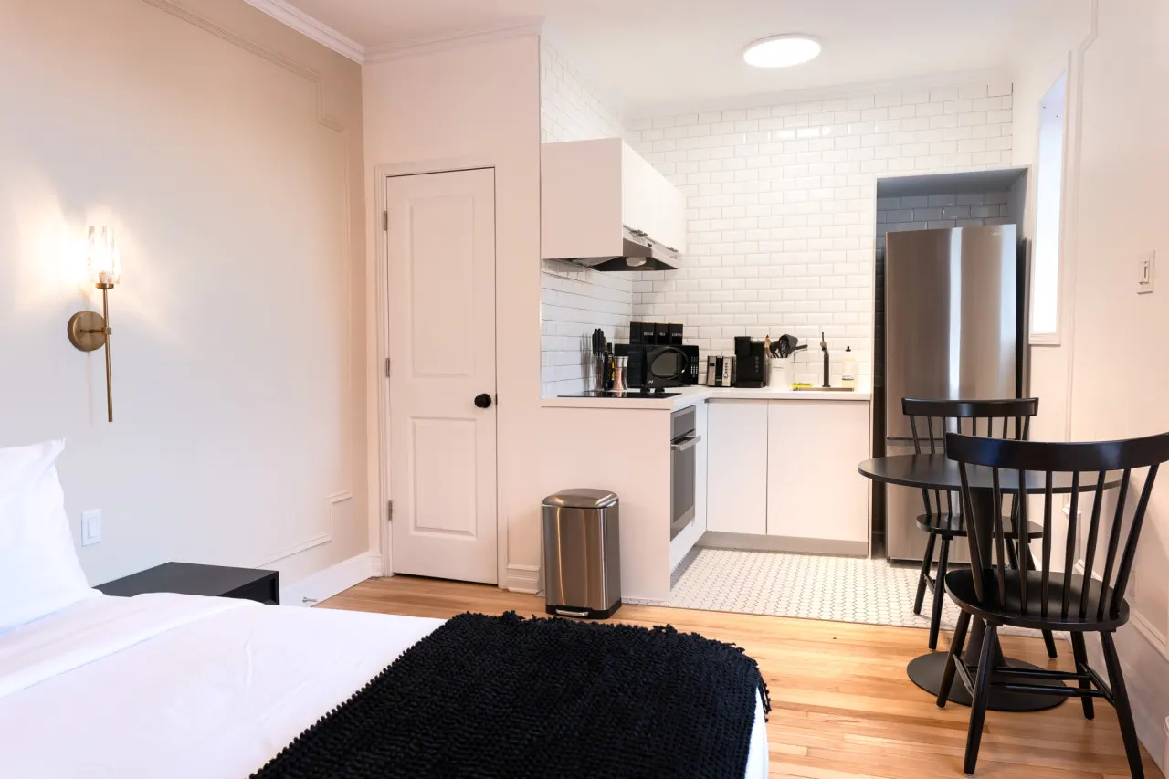 #9 - Studio/Plateau/St-Denis/SelfCheck-In/AC/TV 8