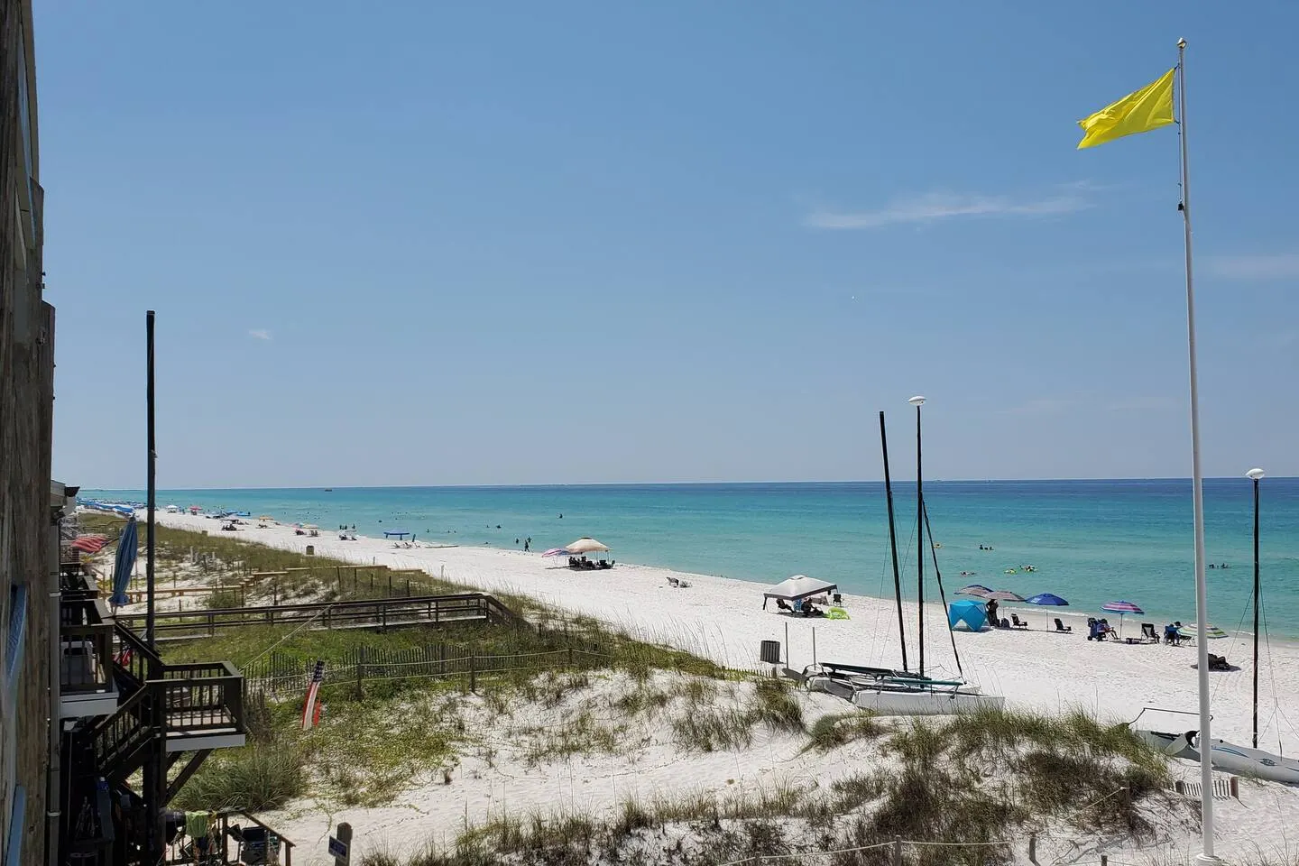 Whispering Seas 108- Oceanfront 2Br/2Bath with pool access. Ground floor with beach view- Sleeps 8 14