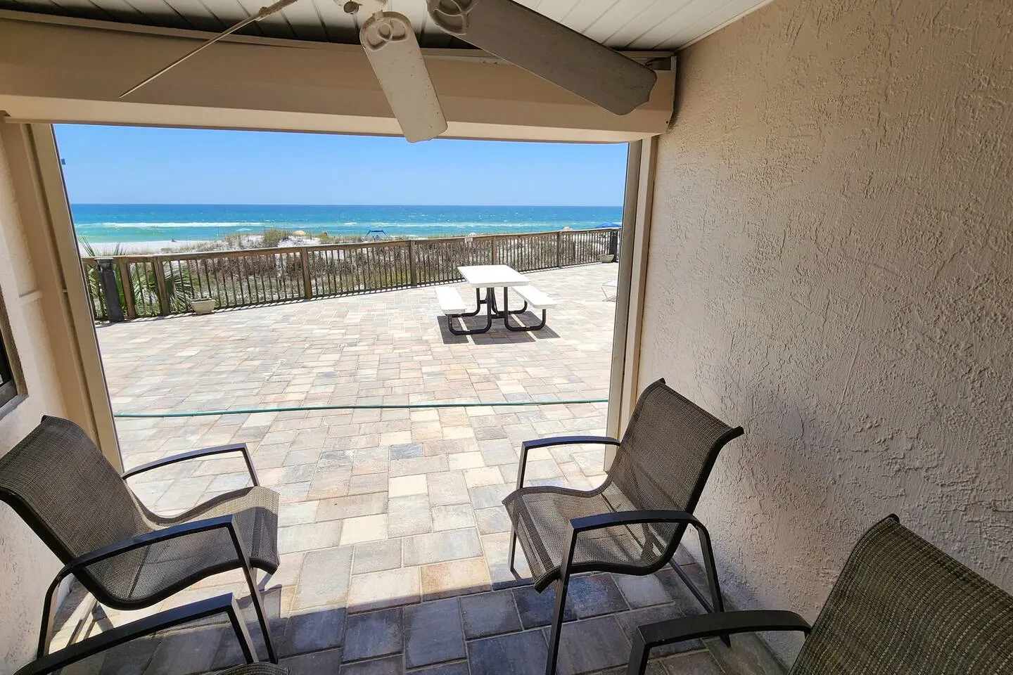 Whispering Seas 108- Oceanfront 2Br/2Bath with pool access. Ground floor with beach view- Sleeps 8 20