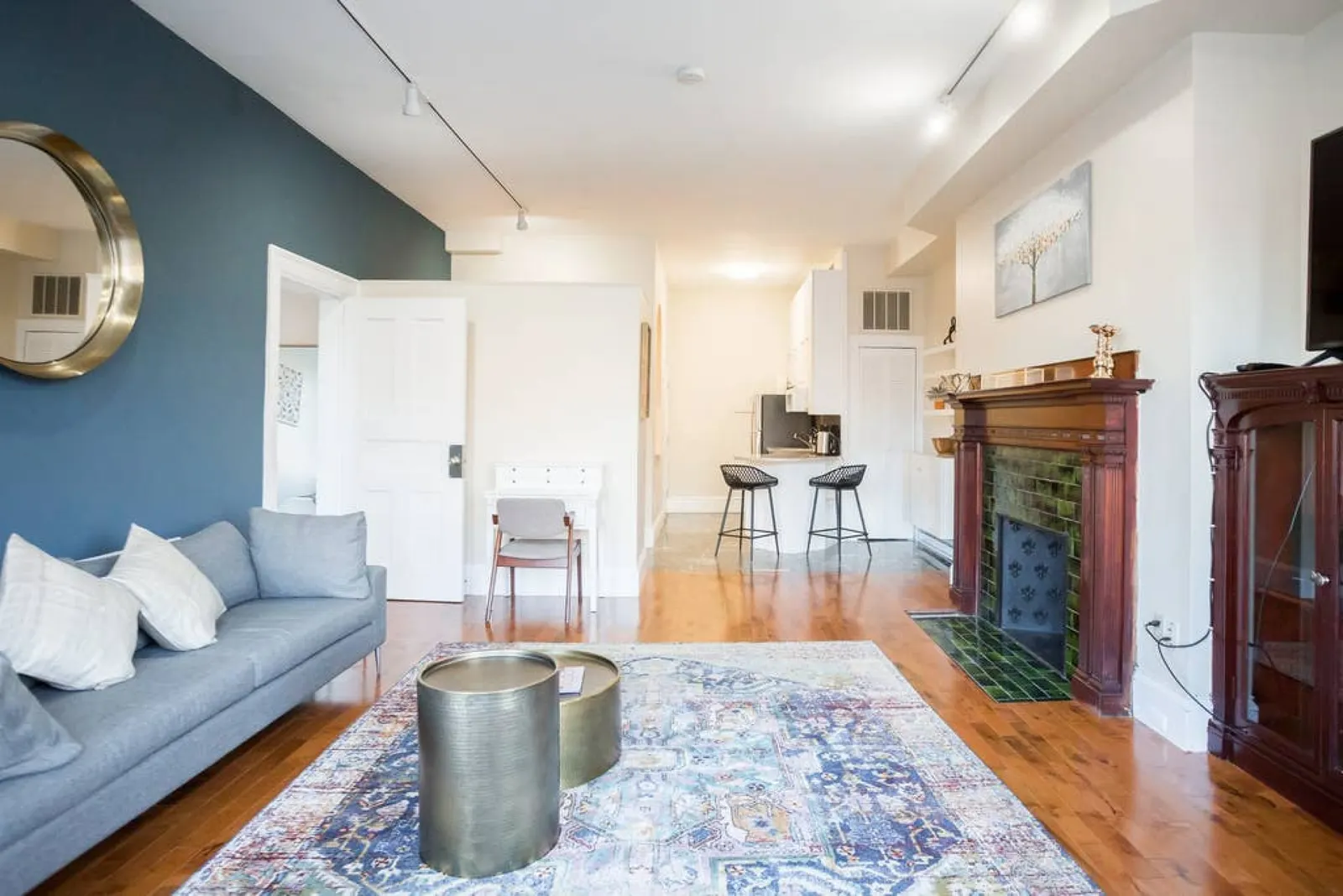 Classic furnished 1BR in Fenway in Brownstone Bldg 3