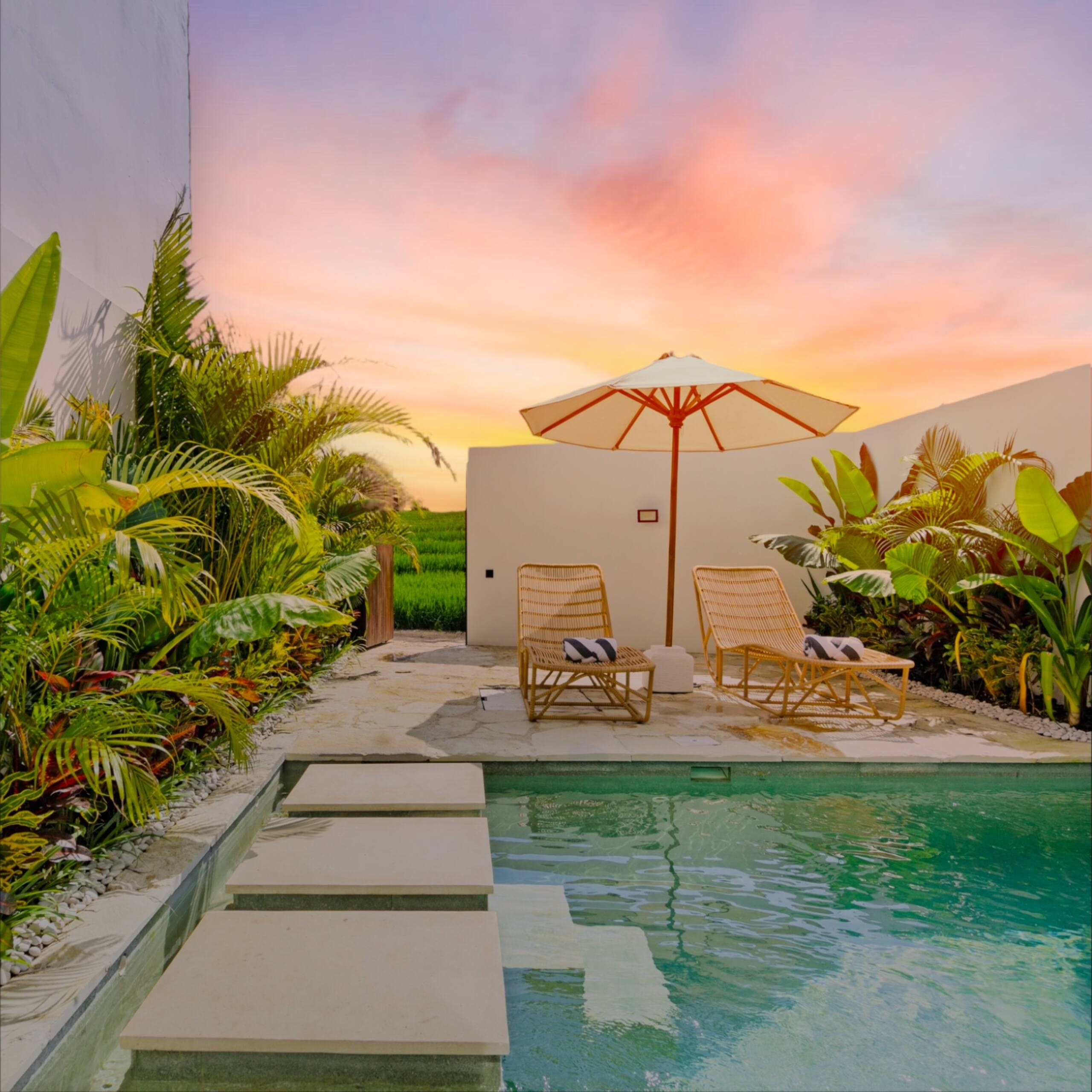 Sunny Canggu Hideaway: 1BR Villa with Pool 24