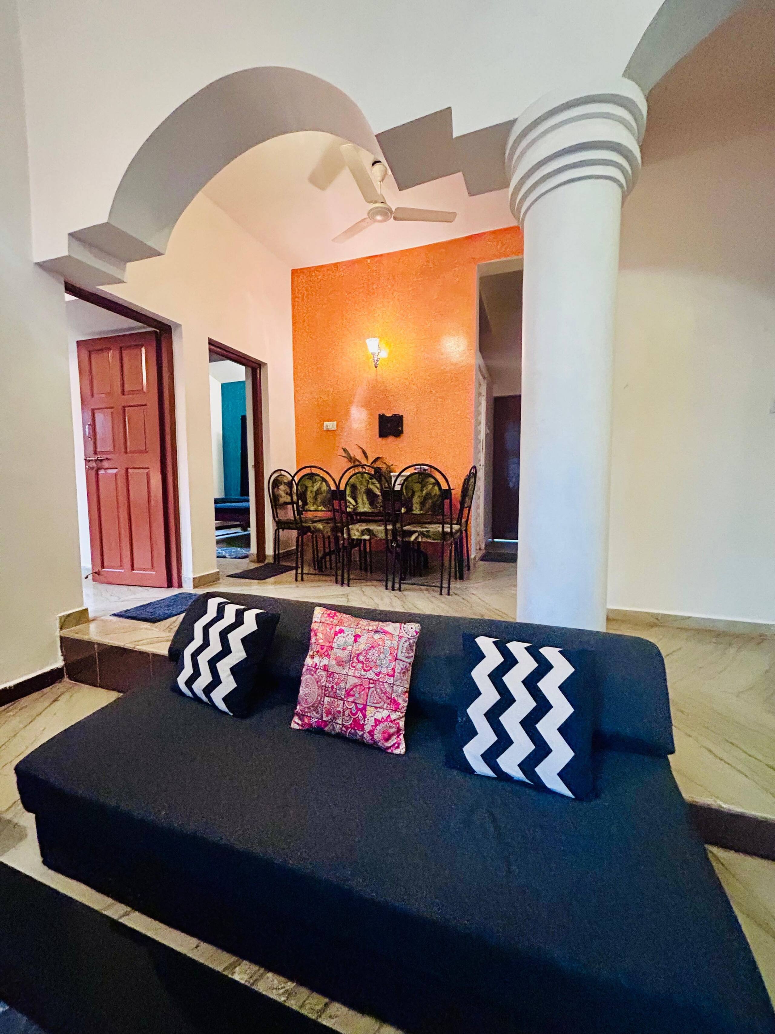 Spacious Private 2BHK Goan home + Garden Nr Beach 8