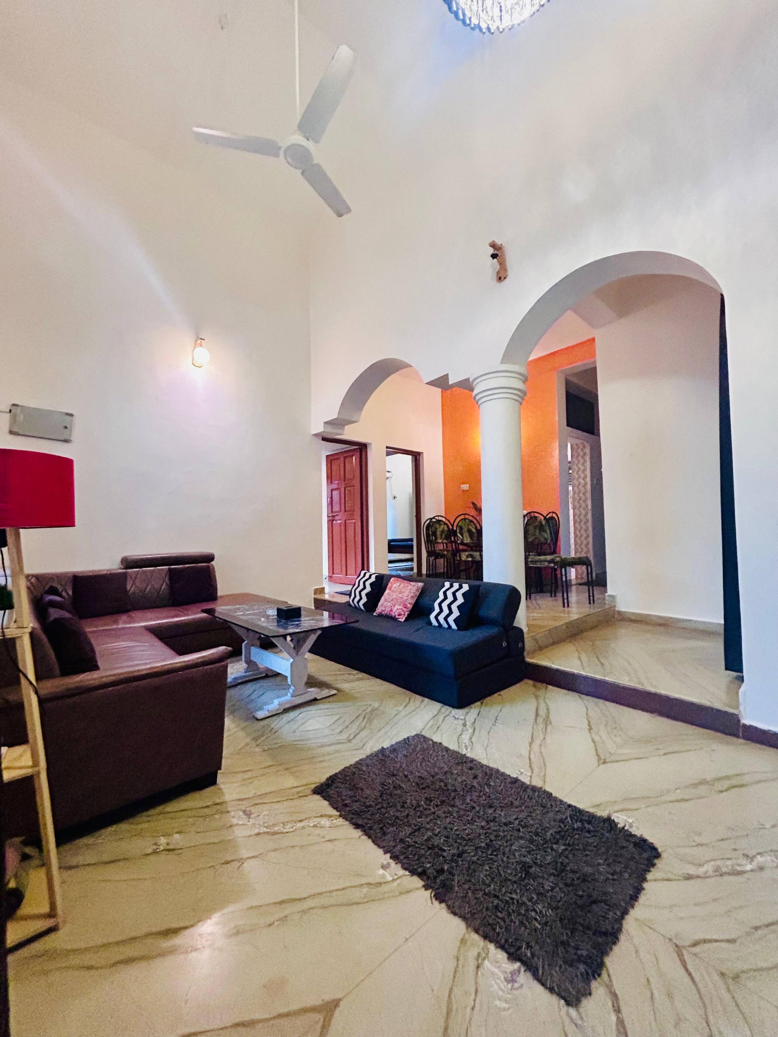 Spacious Private 2BHK Goan home + Garden Nr Beach 9