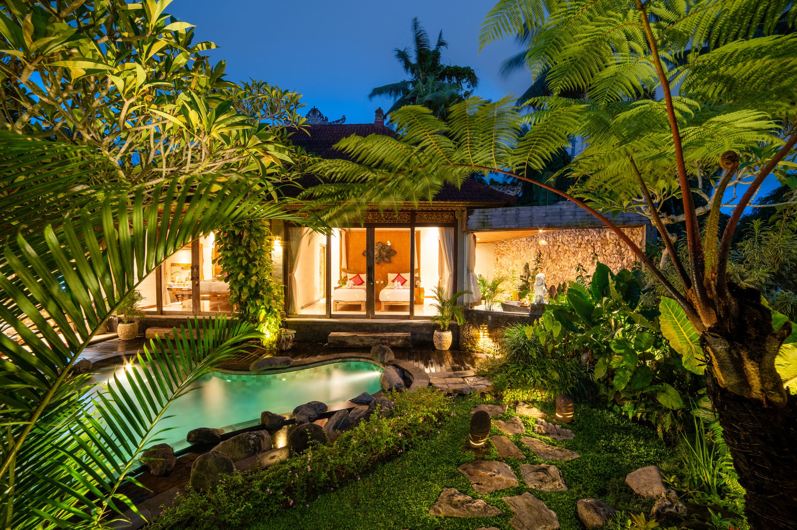 Romantic Hideaway Villa Ubud Center |PondokPrapen 7