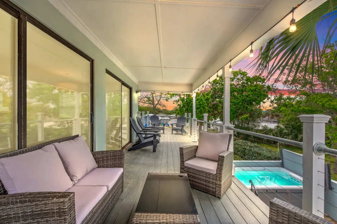 Paradise Palms ~ Pet-Friendly Beach Retreat with Heated Swim Spa & Balcony 1