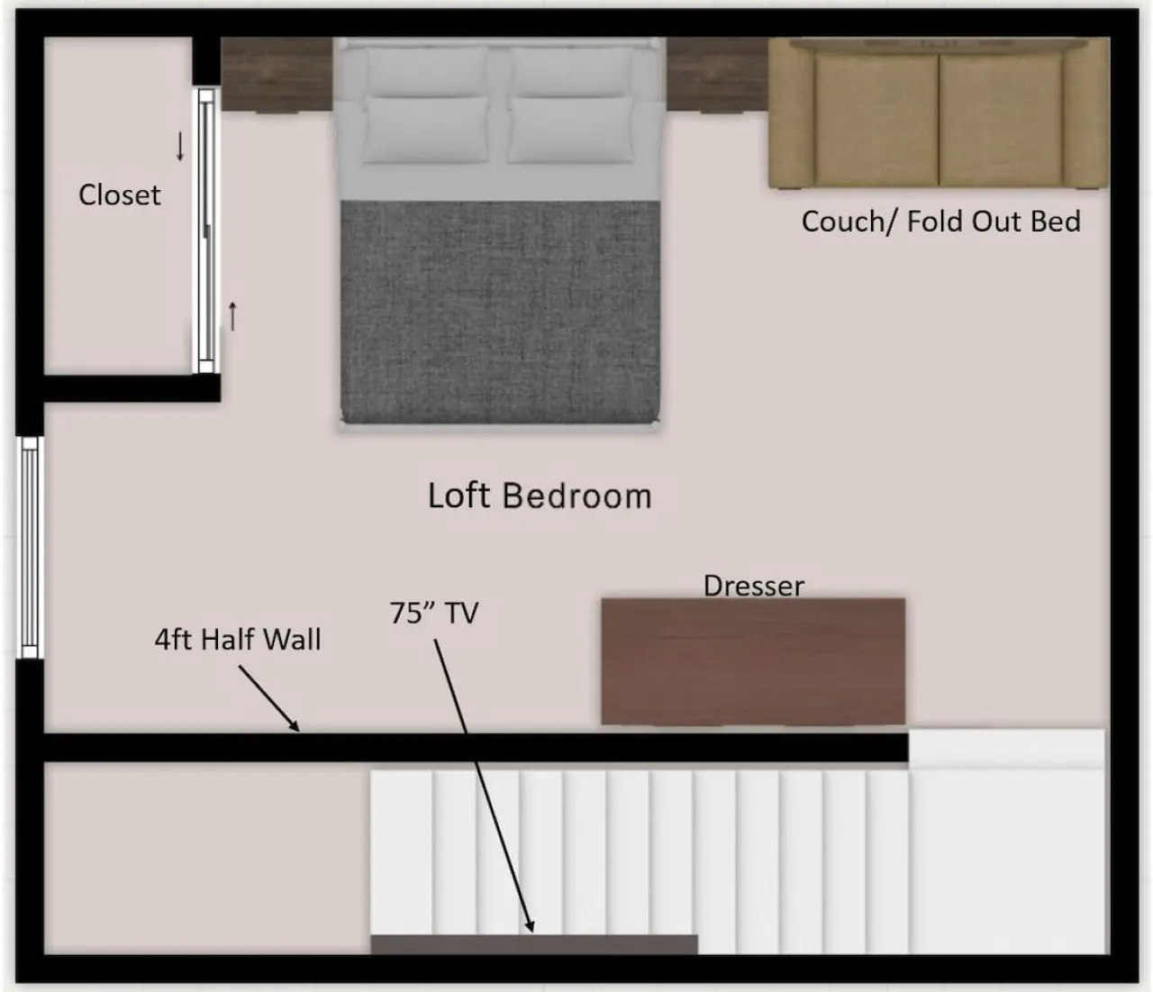 Private Cabin, Brkfst, Dbl Tub, 75"TV, Kayak, WD 8