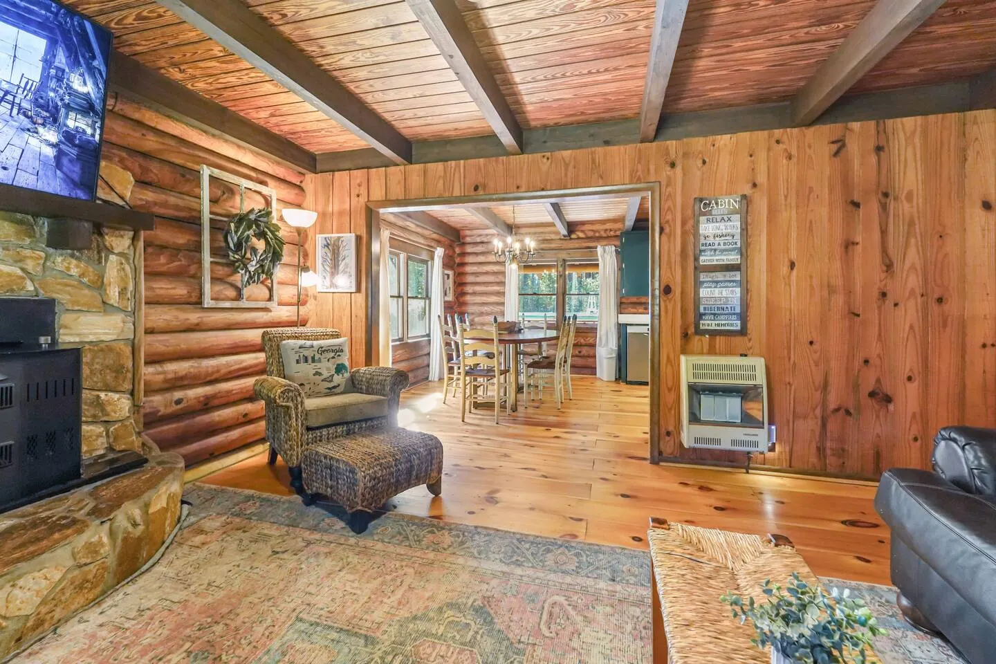 Cabin Between Atlanta & Augusta - 50 Wooded Acres 9