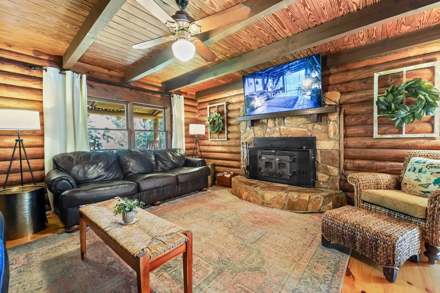 Cabin Between Atlanta & Augusta - 50 Wooded Acres 5