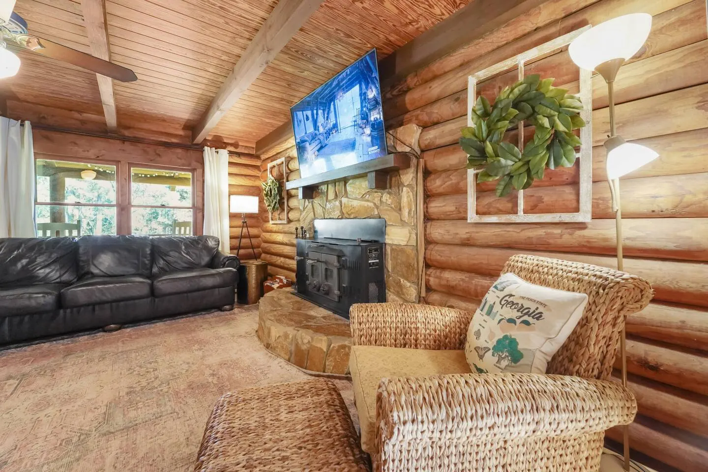 Cabin Between Atlanta & Augusta - 50 Wooded Acres 7