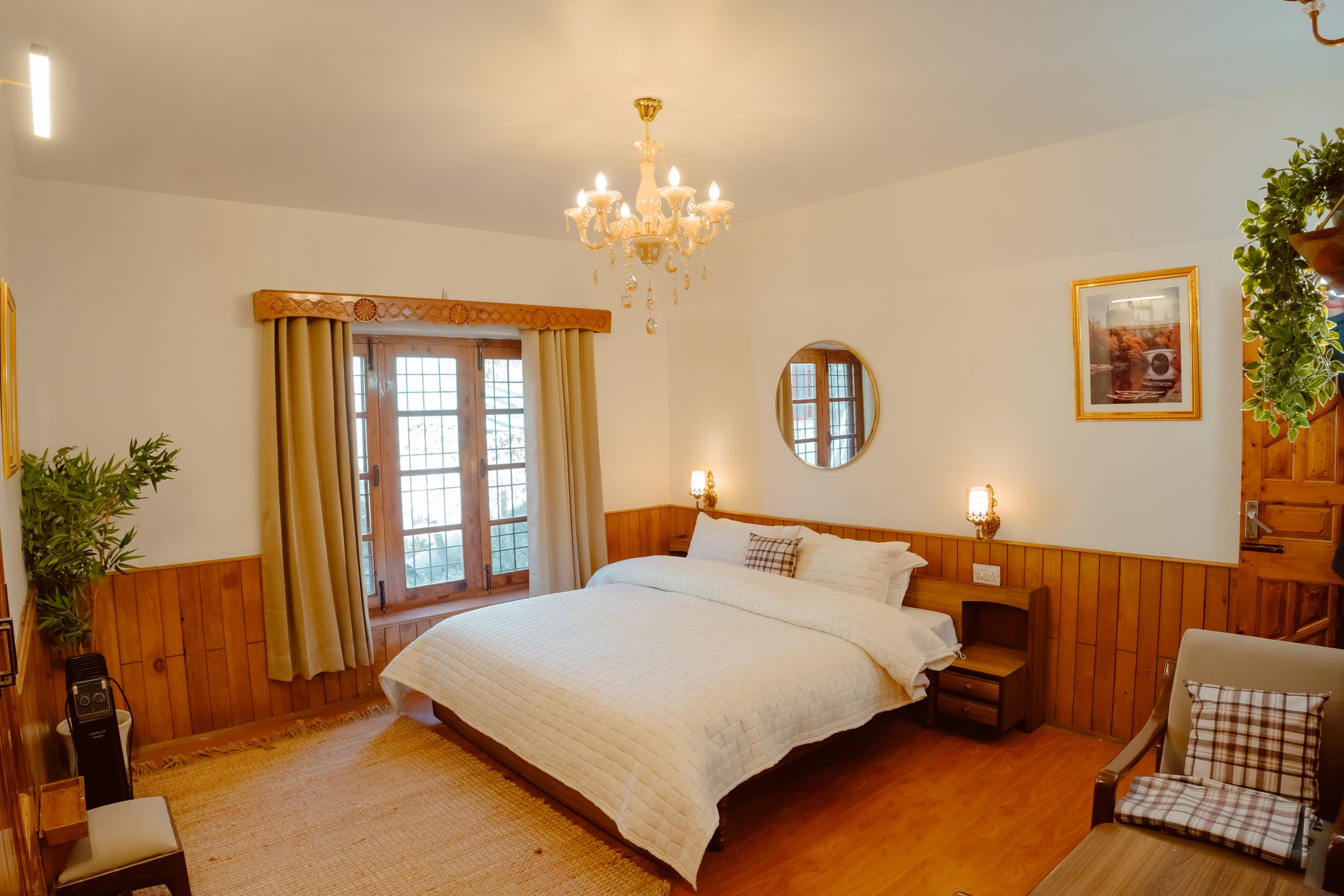 Leela huts 3-bhk entire hut with inside fireplace. 3