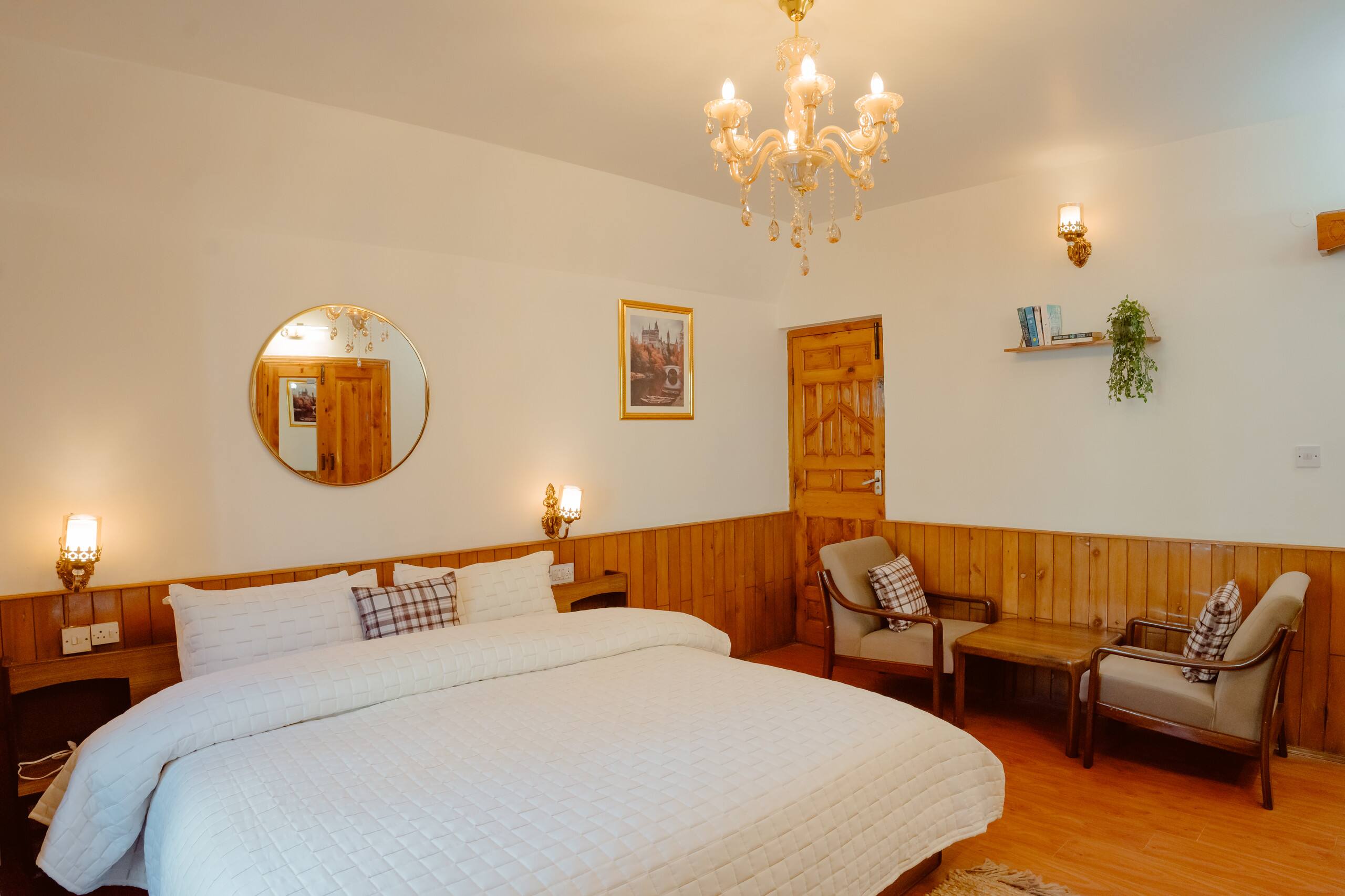 Leela huts 3-bhk entire hut with inside fireplace. 7