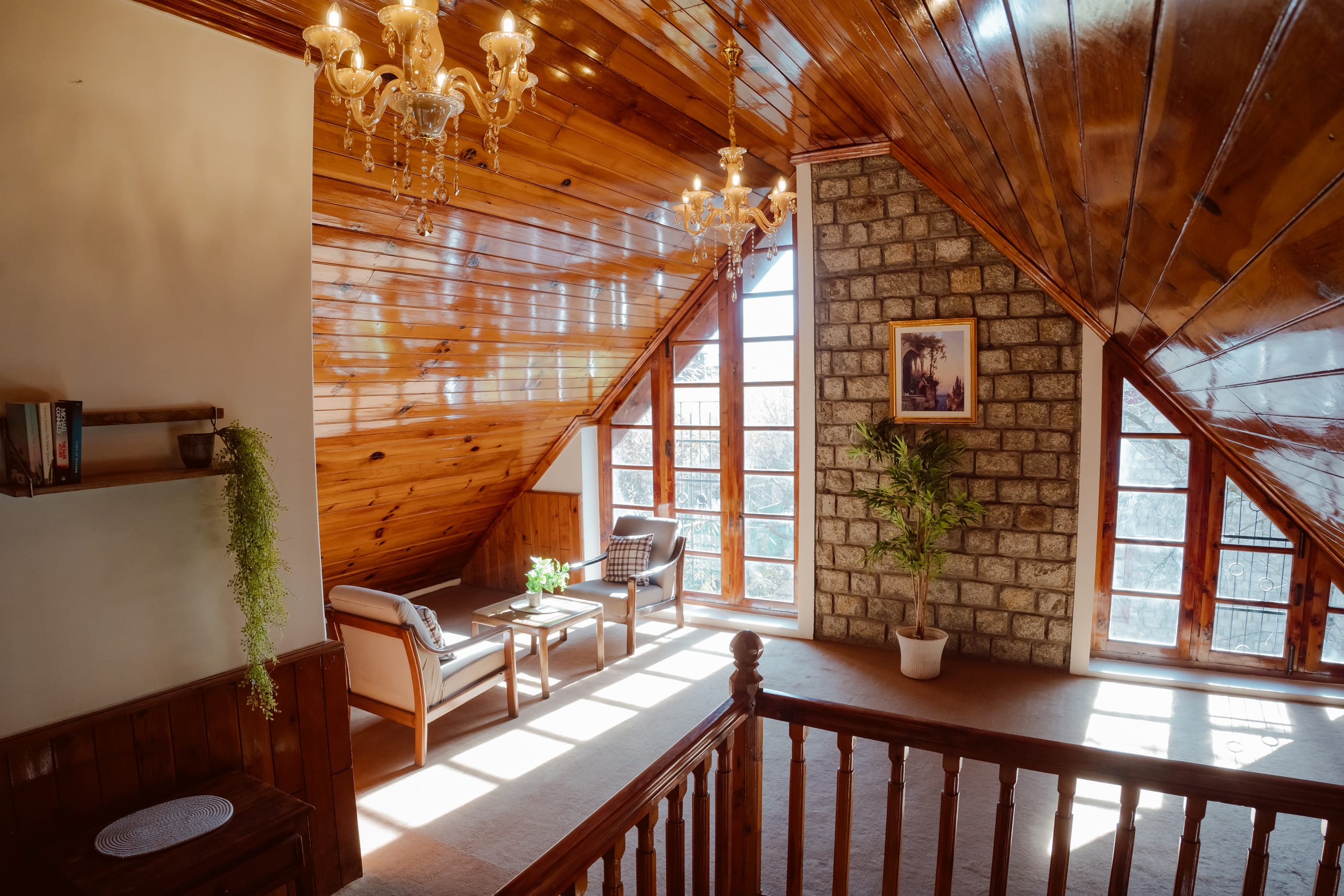 Leela huts 3-bhk entire hut with inside fireplace. 9